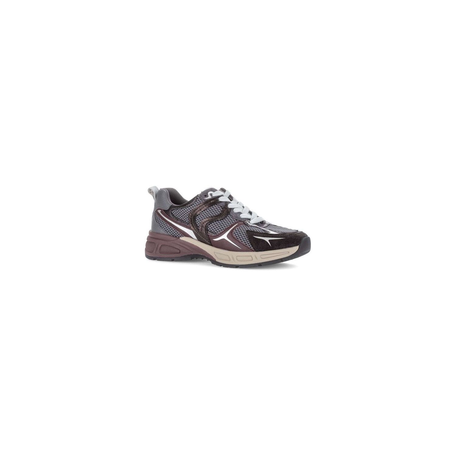 Gabor Sneaker Mesh/Velour/Met. Dark Gr/Mocca/Mulb