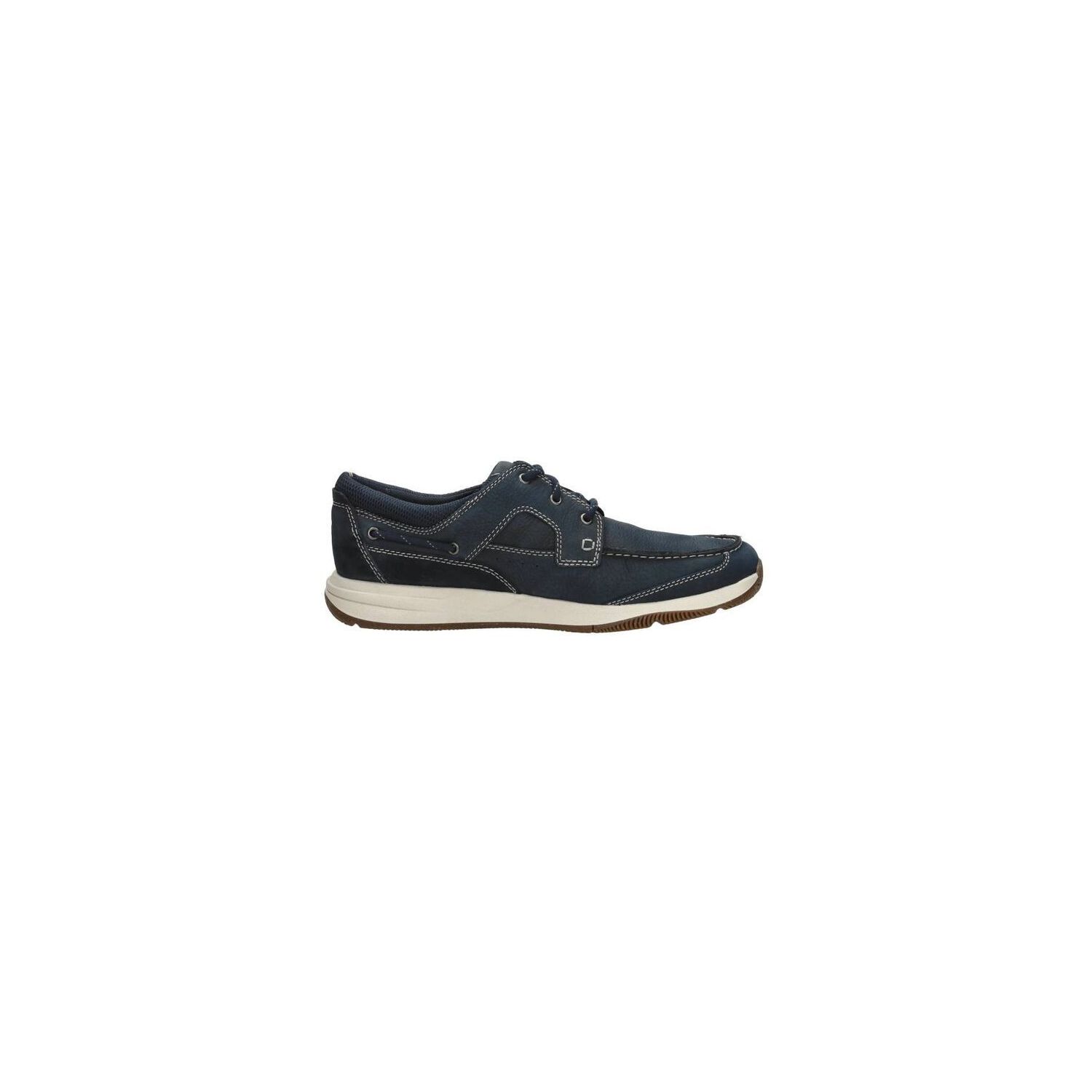 Clarks Sailview Lace Navy Nubuck