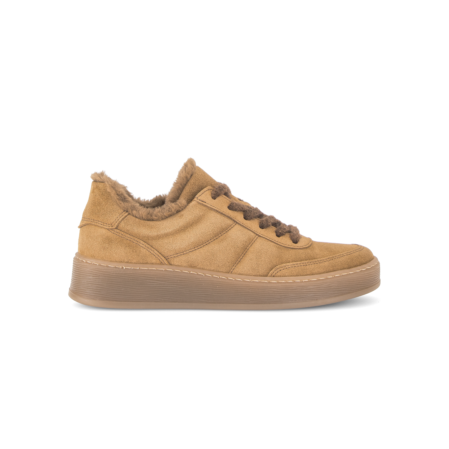 Gabor Sneaker Dreamvelour WoolHT Walnut