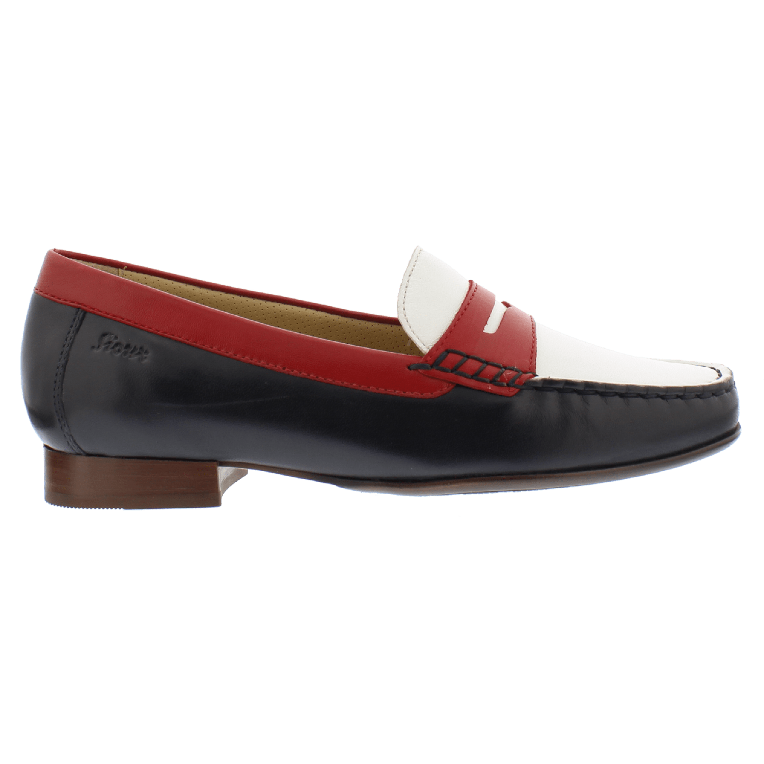 Sioux Corbina 64862 Blu/Wit/Rood leder