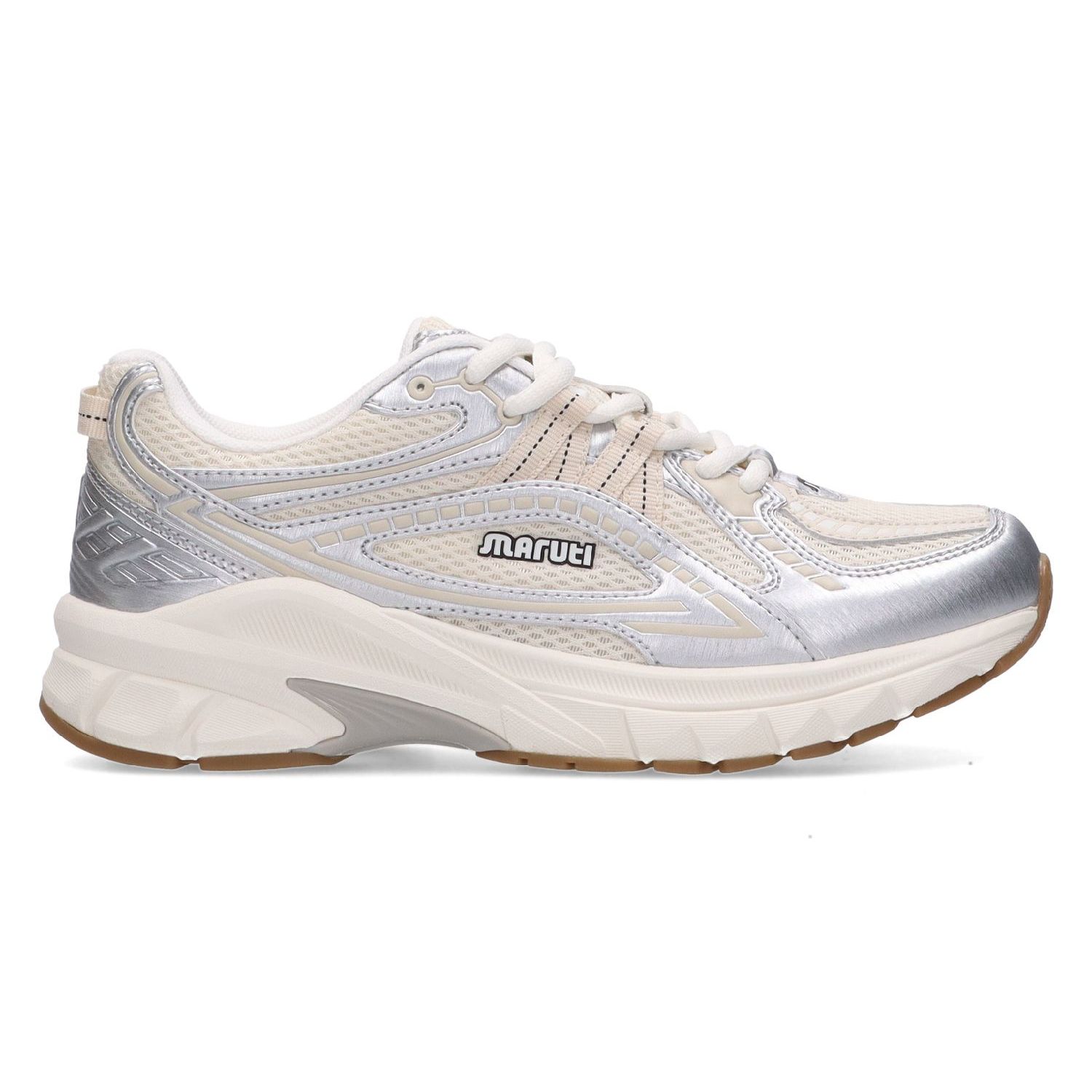 Maruti Nola Leather Silver