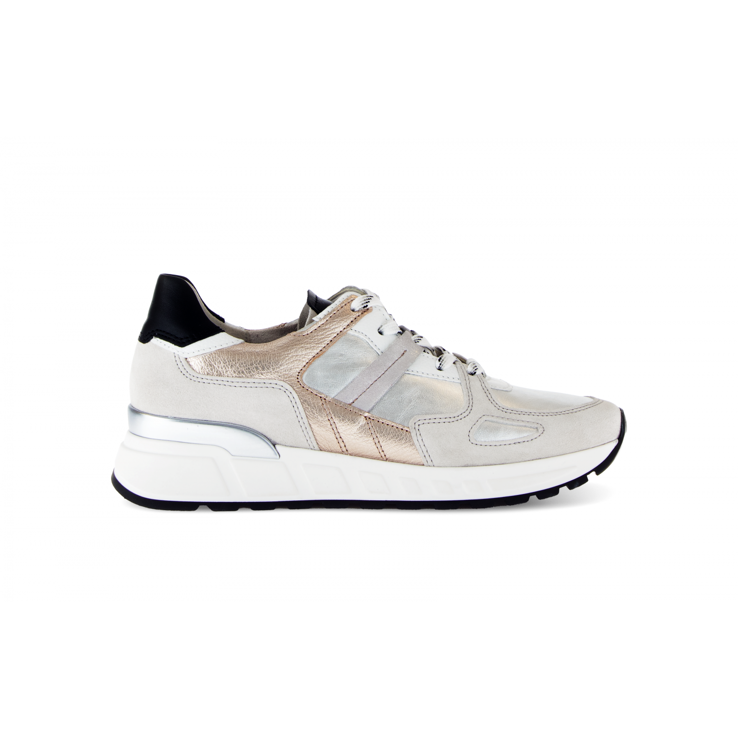 Gabor 66.365.10 Lamina/Velour/Nappa Silber/White