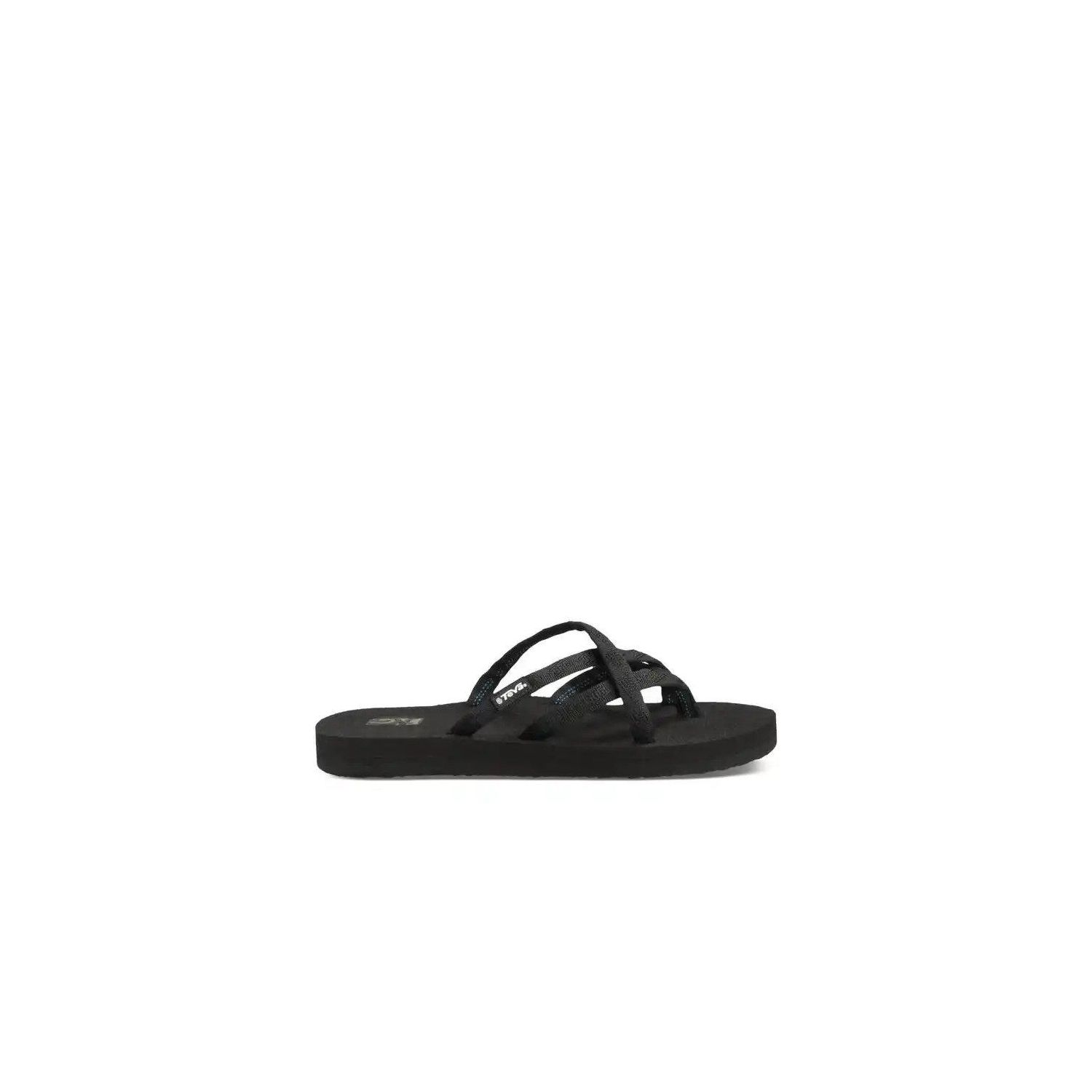 Teva W Olowahu t-slipper mix b black on black