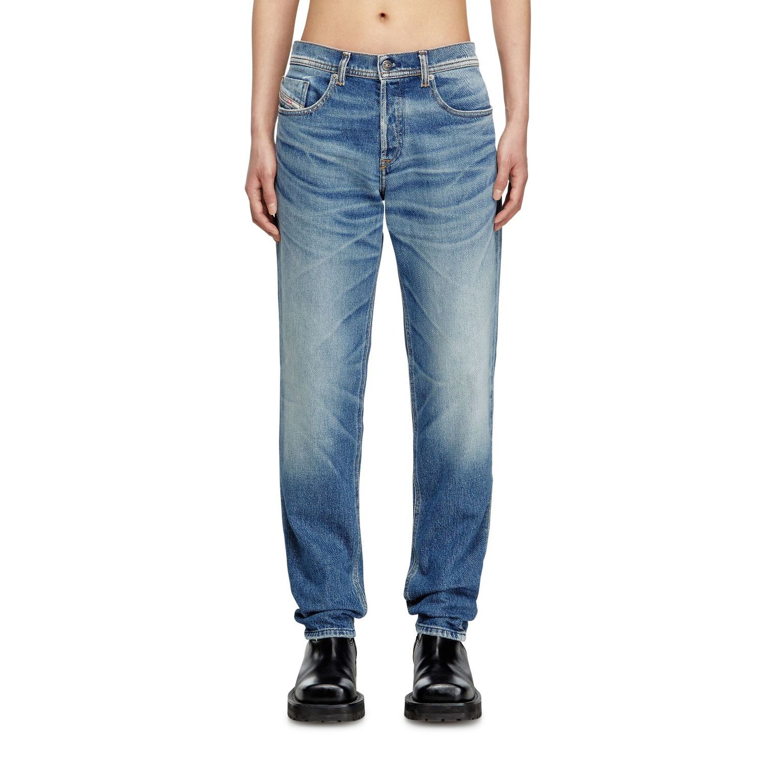 Diesel 2023 d-finitive jeans blauw