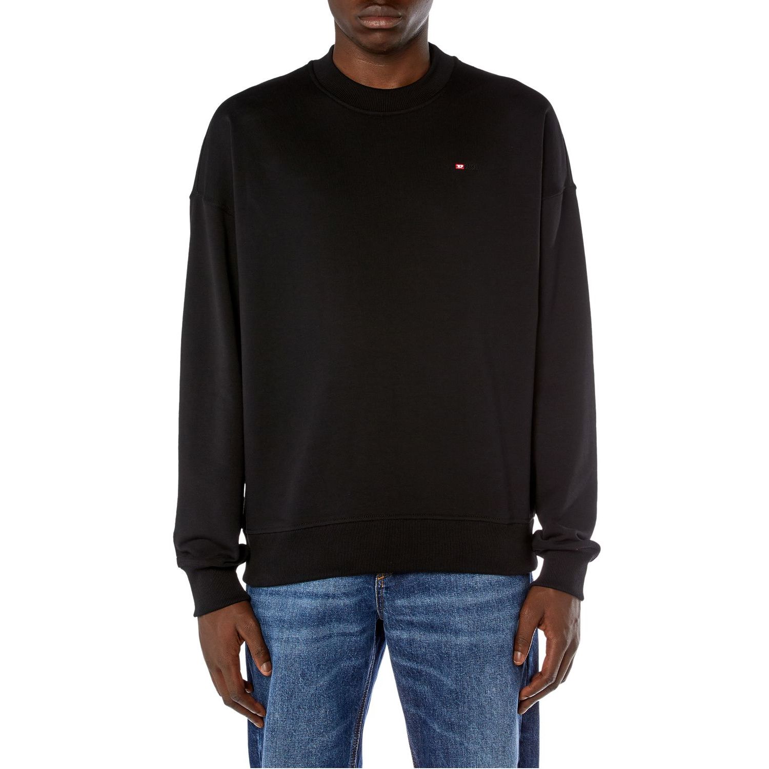 Diesel s-rob-microdiv sweater black