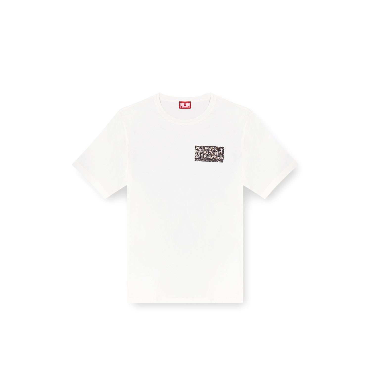 Diesel t-adjust-r19 t-shirt wit