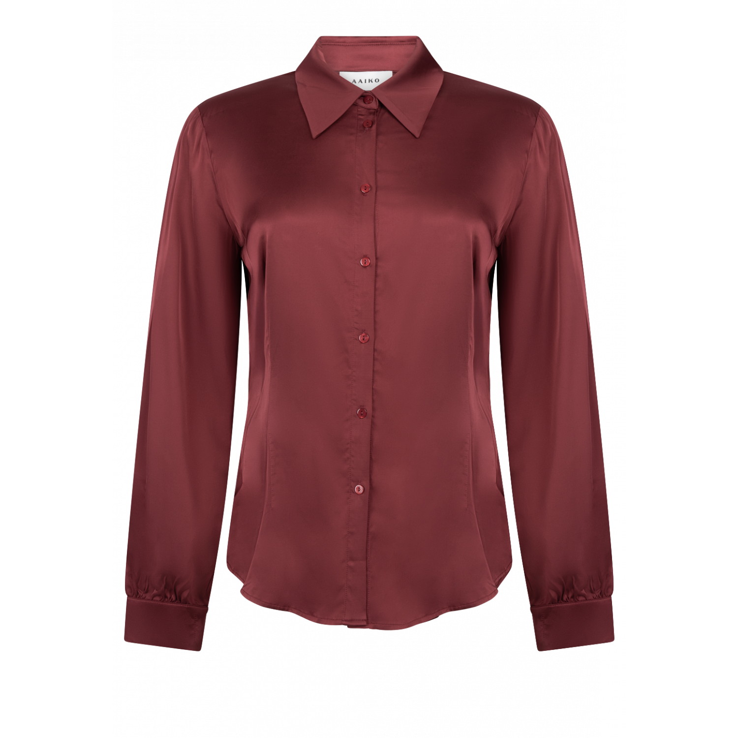 Aaiko audrey vis blouse red dahlia