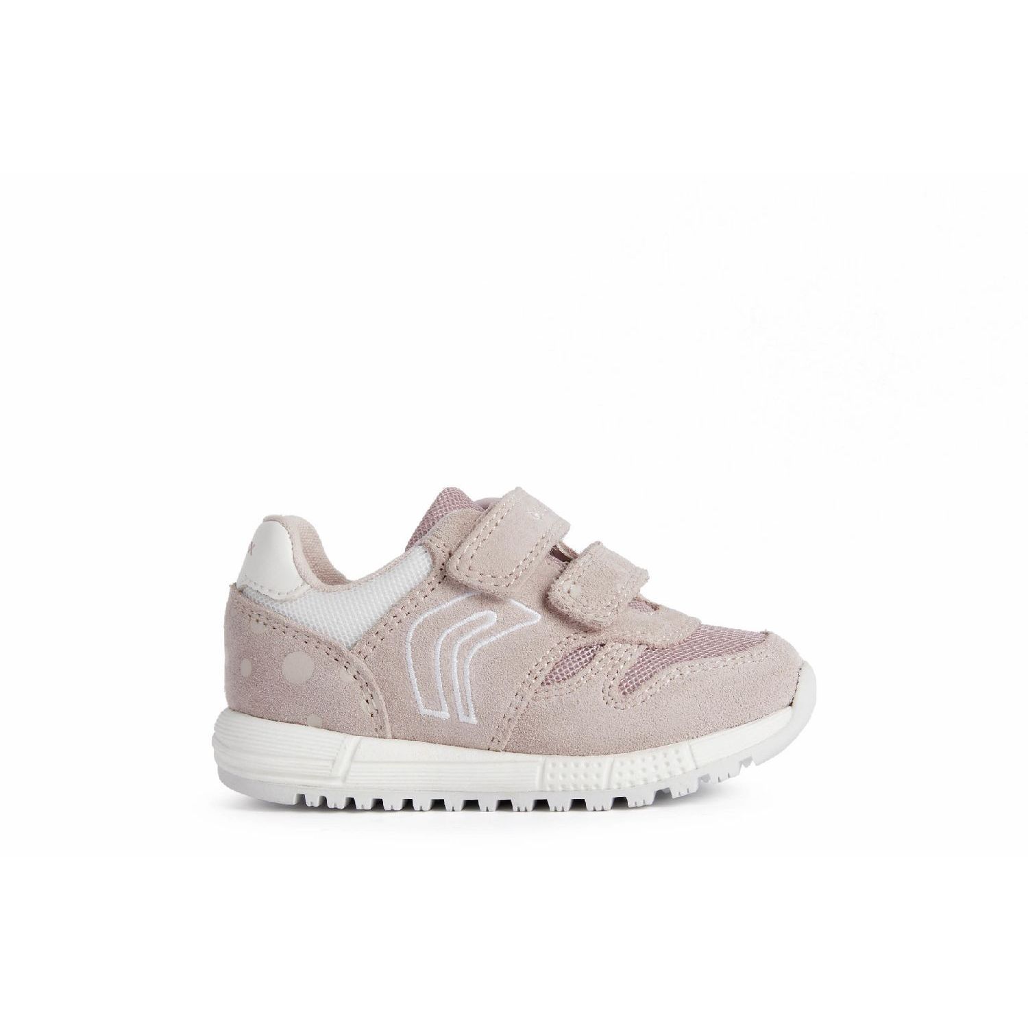 Geox B Alben Girl Suede Mesh LT Rose