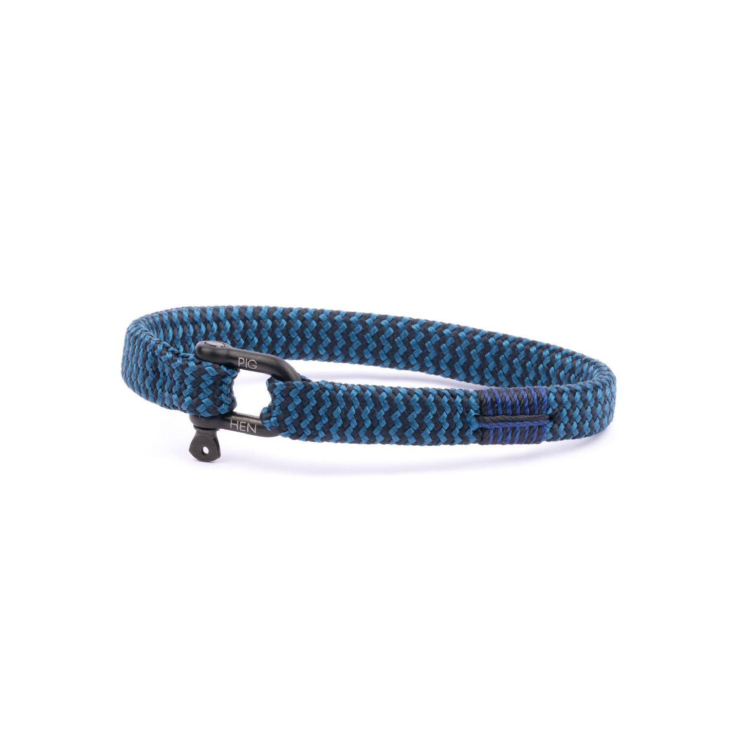 Pig & Hen vicious vik armband ocean blue | black