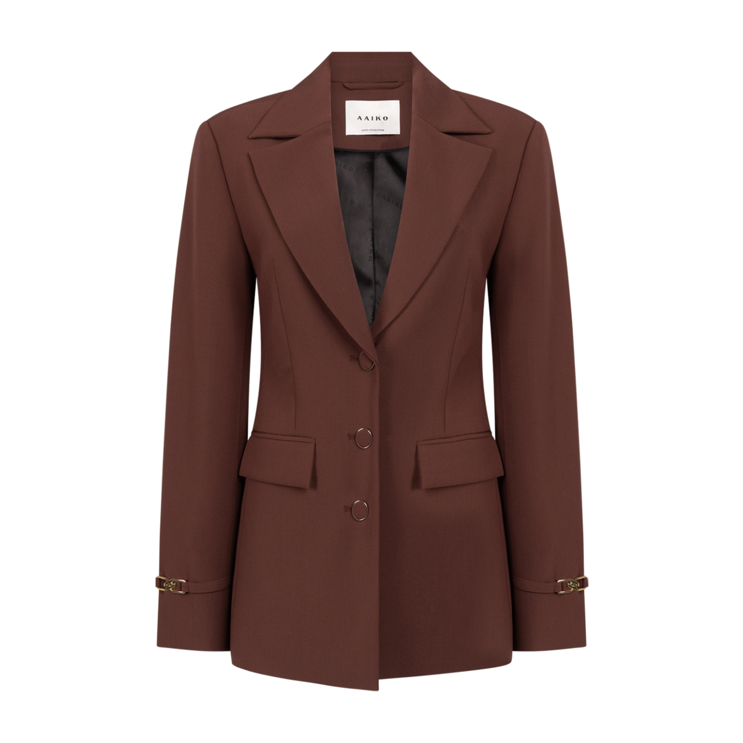 Aaiko emilie fancy r pes blazer spicy chocolate
