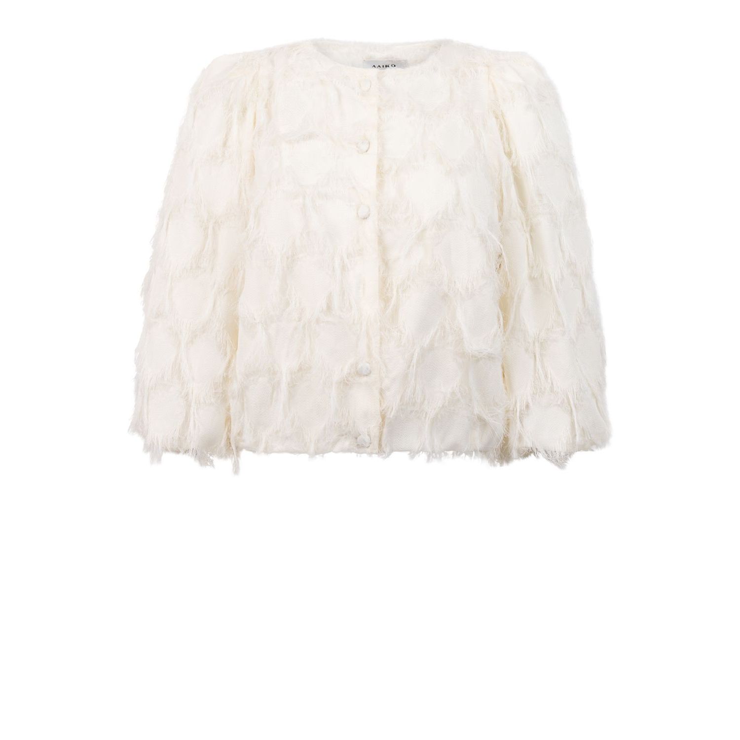 Aaiko evie fringe jacket lesblancs