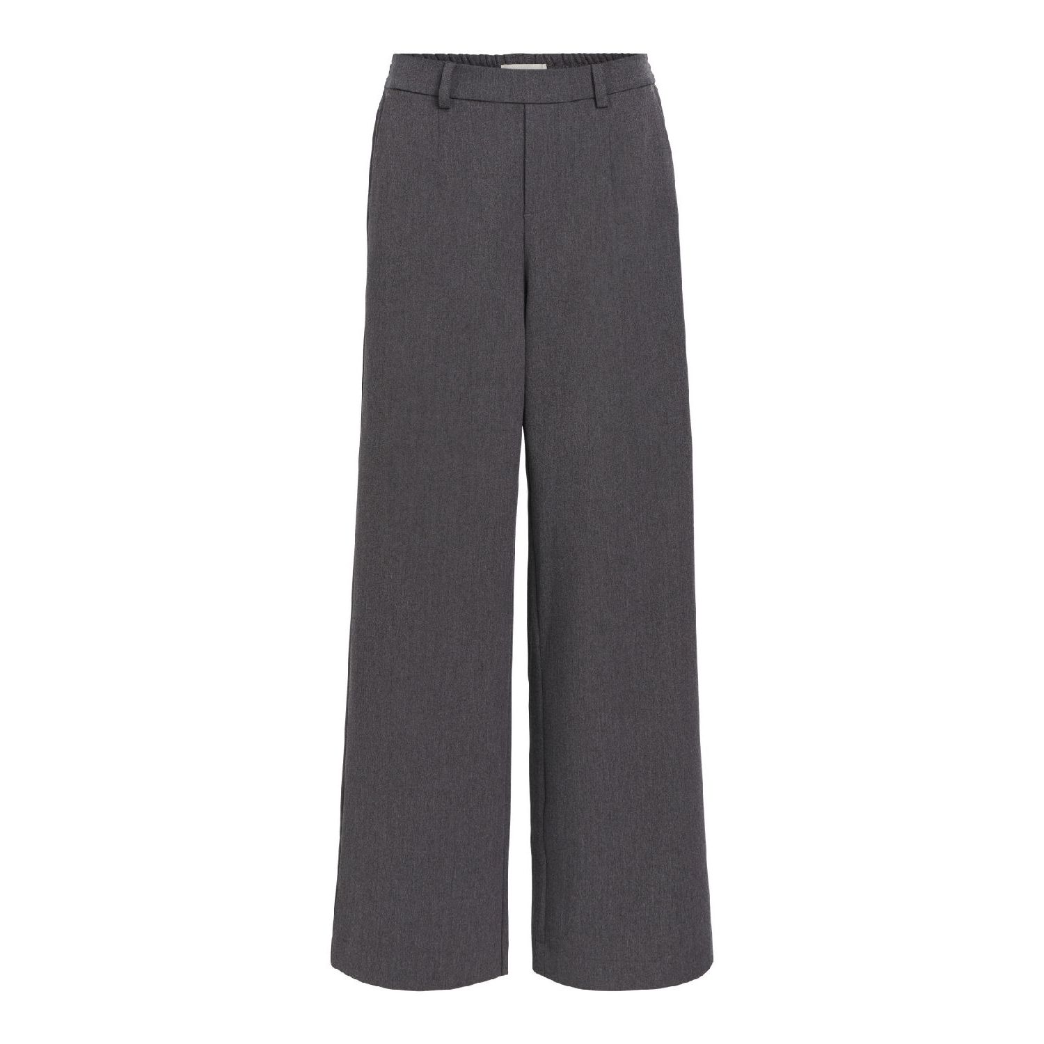Object objlisa wide pant noos medium grey melange