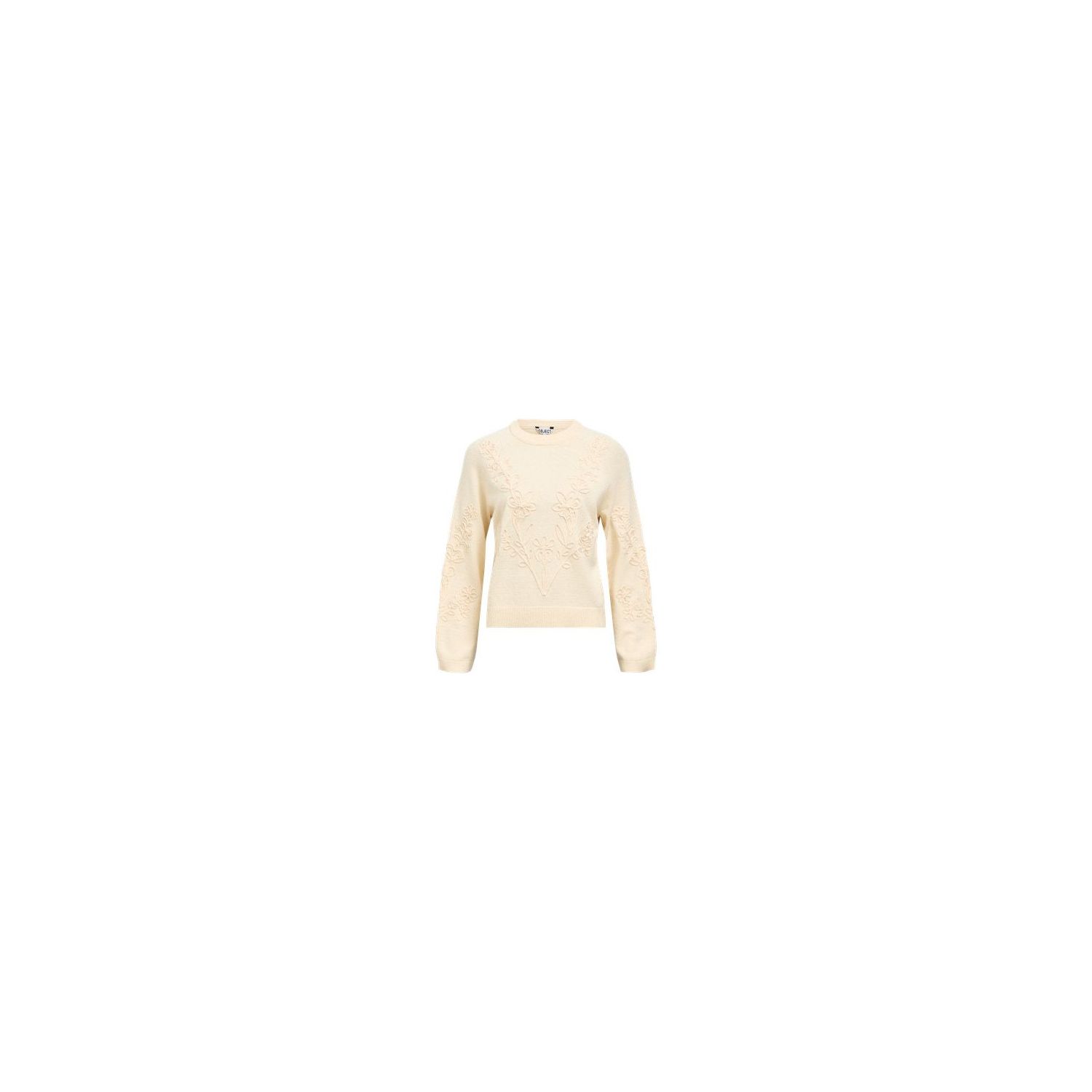 Object objlaney rubin ls pull sand sand flora emb