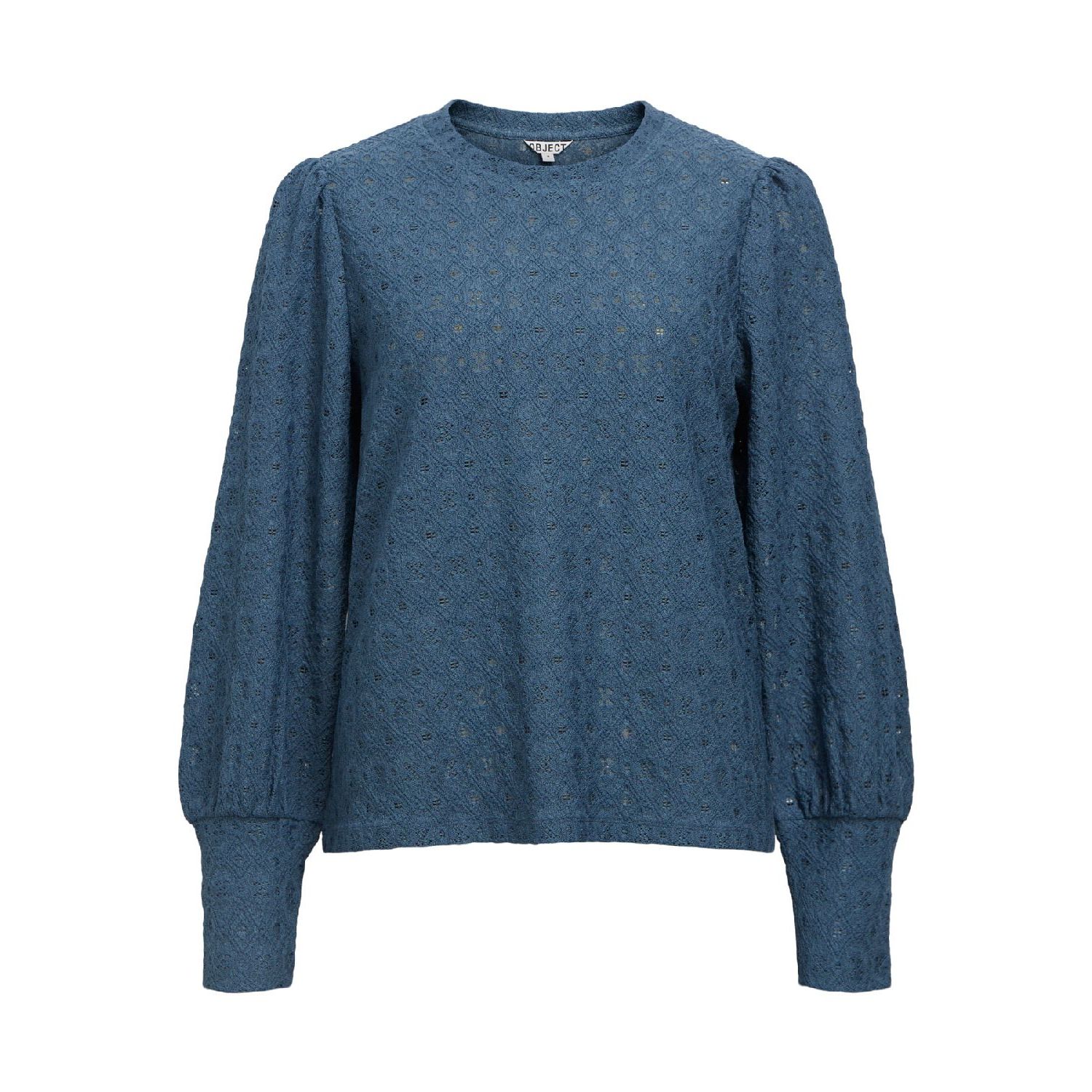 Object objlaila l/s re top noos dark denim