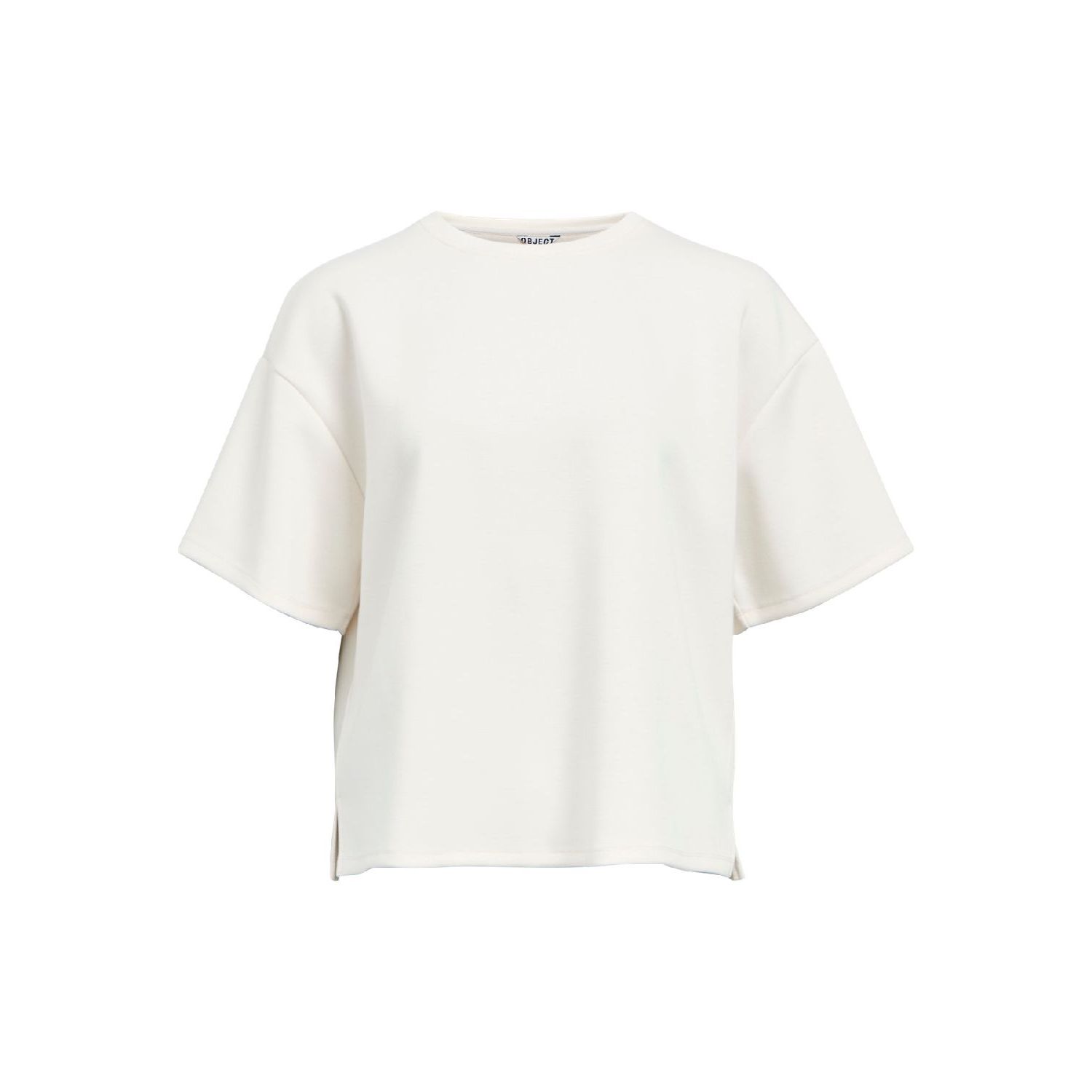 Object objandrea re 2/4 t-shirt noos white sand