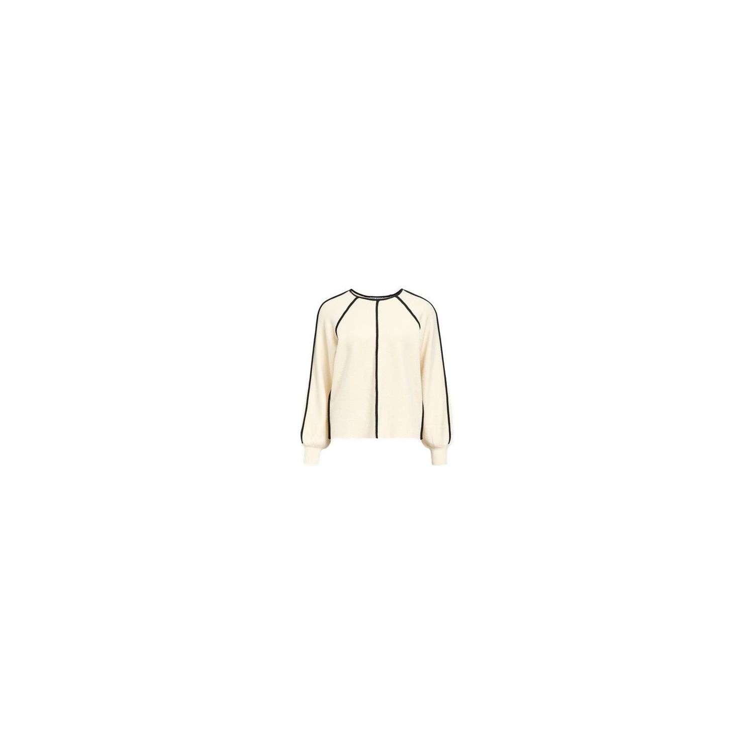 Object objreynard ls contrast pullover sandshell