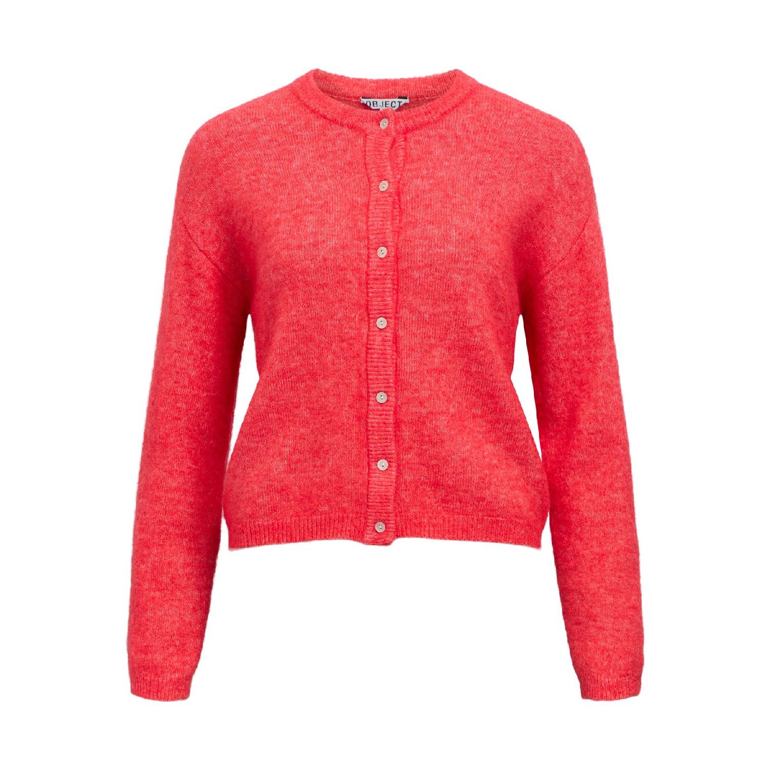 Object objagate l/s knit cardigan noos poinsettia