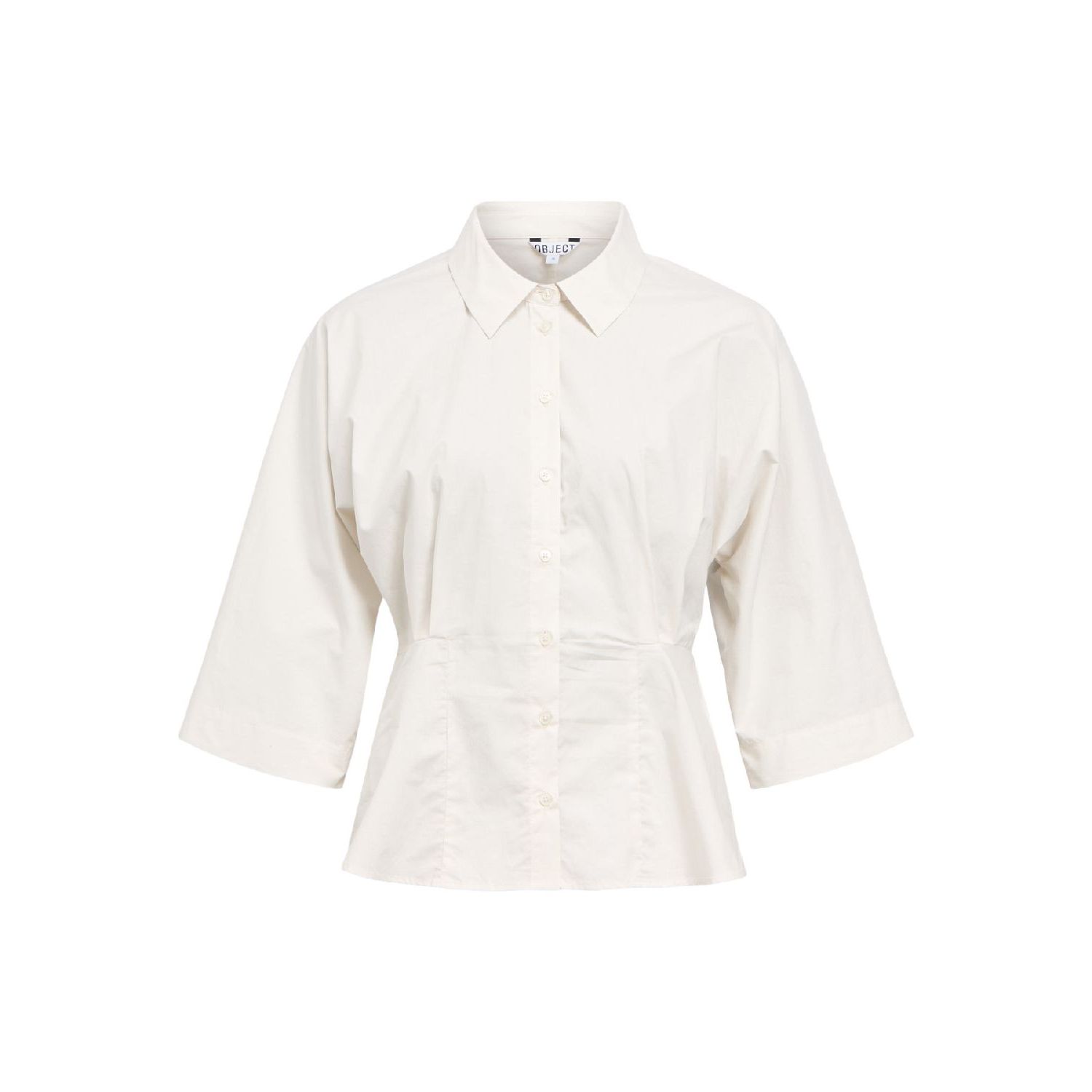 Object objmerle hope 3/4 re shirt white sand