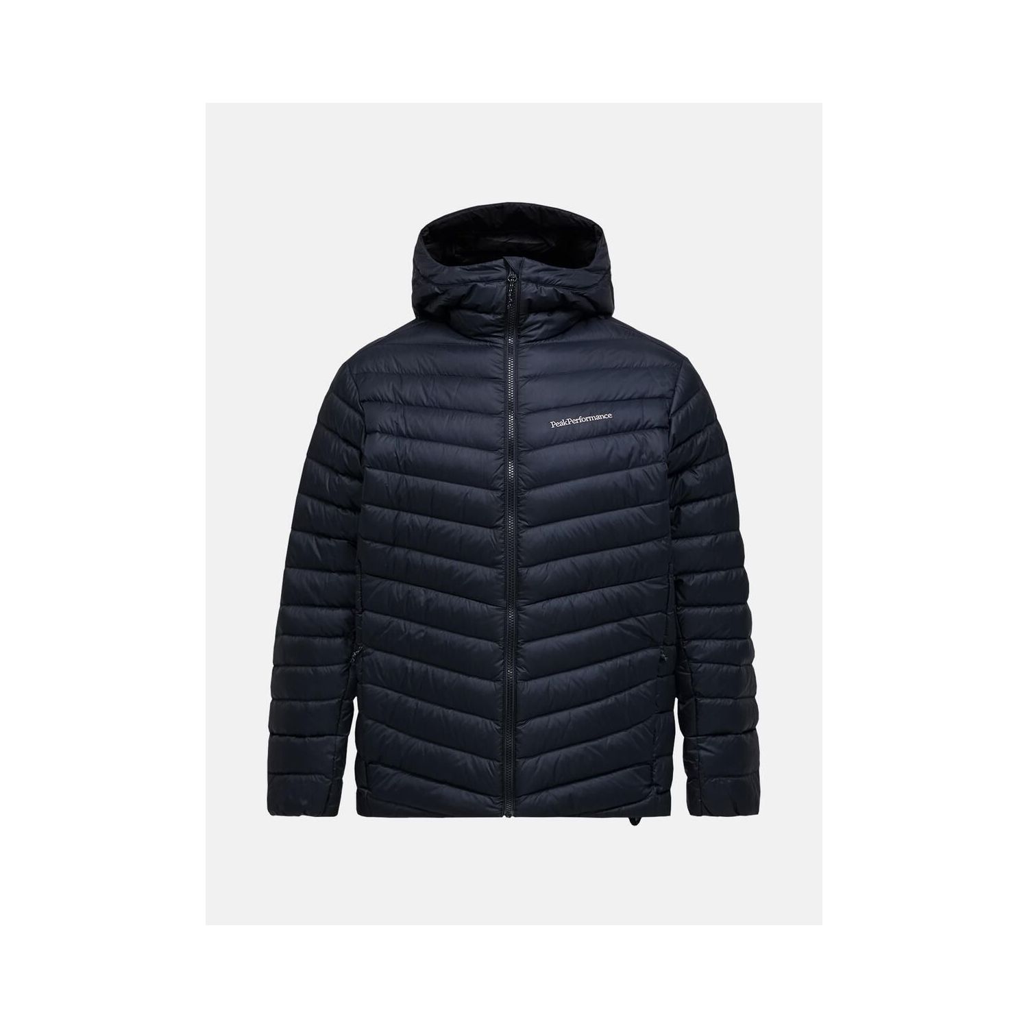 Peak Performance frost down hood jacket black