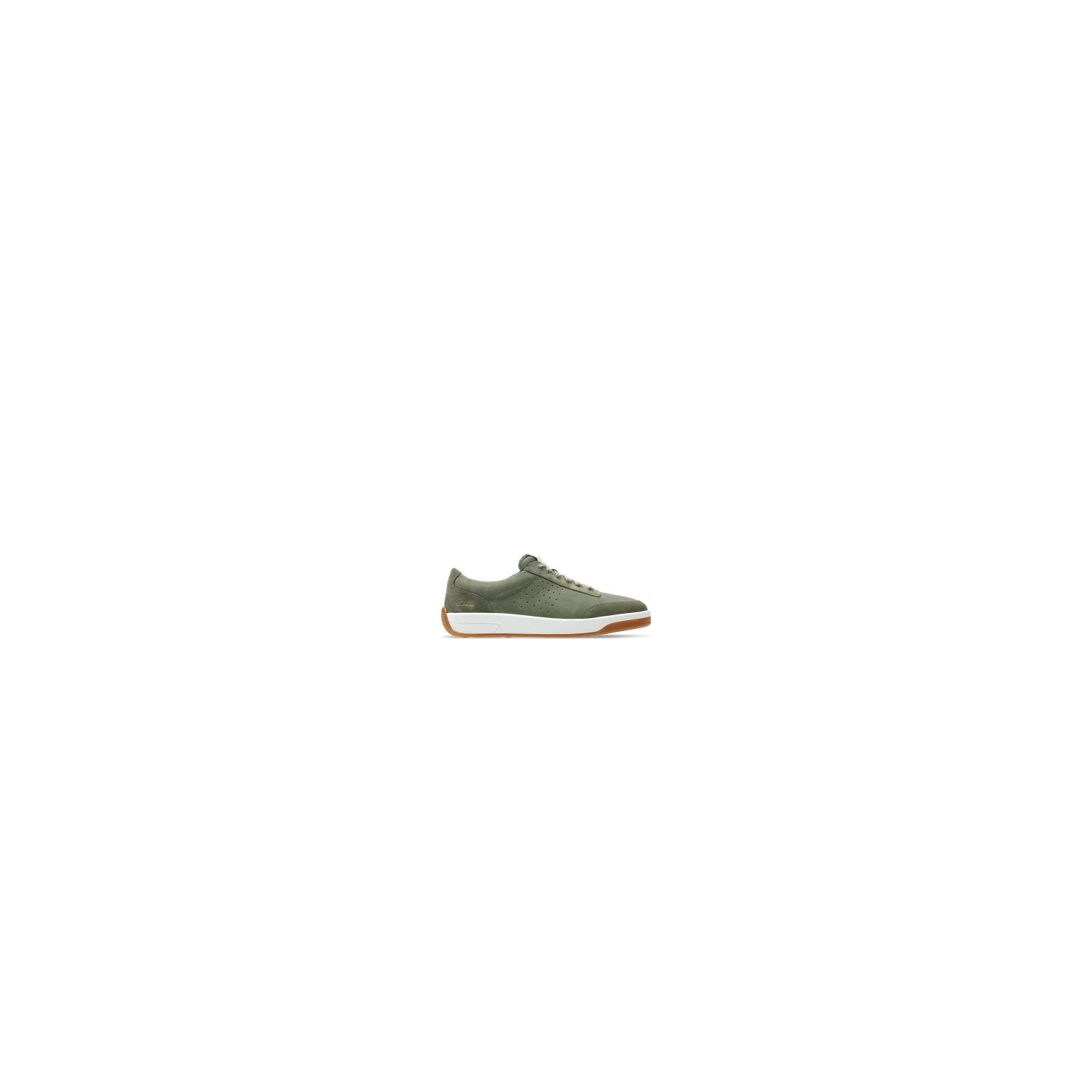 Clarks 26156518 Hero Air Lace Olive Suede