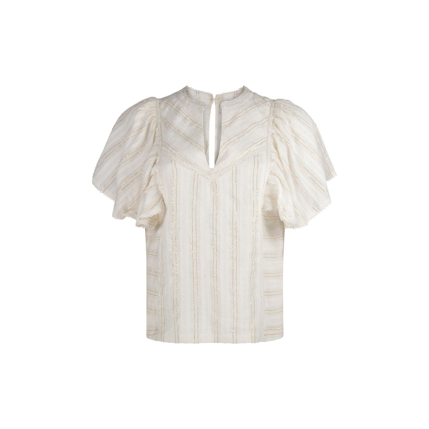 Aaiko carisse blouse les blancs