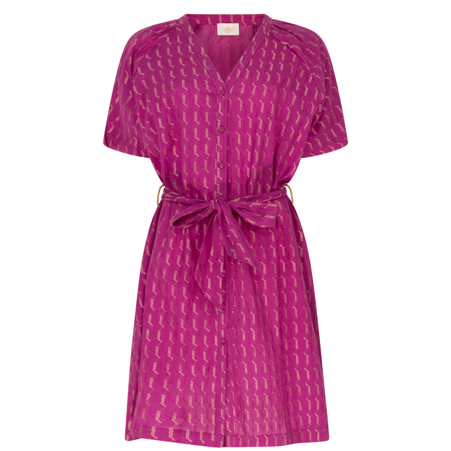 Aaiko ismay dress bright fuchsia