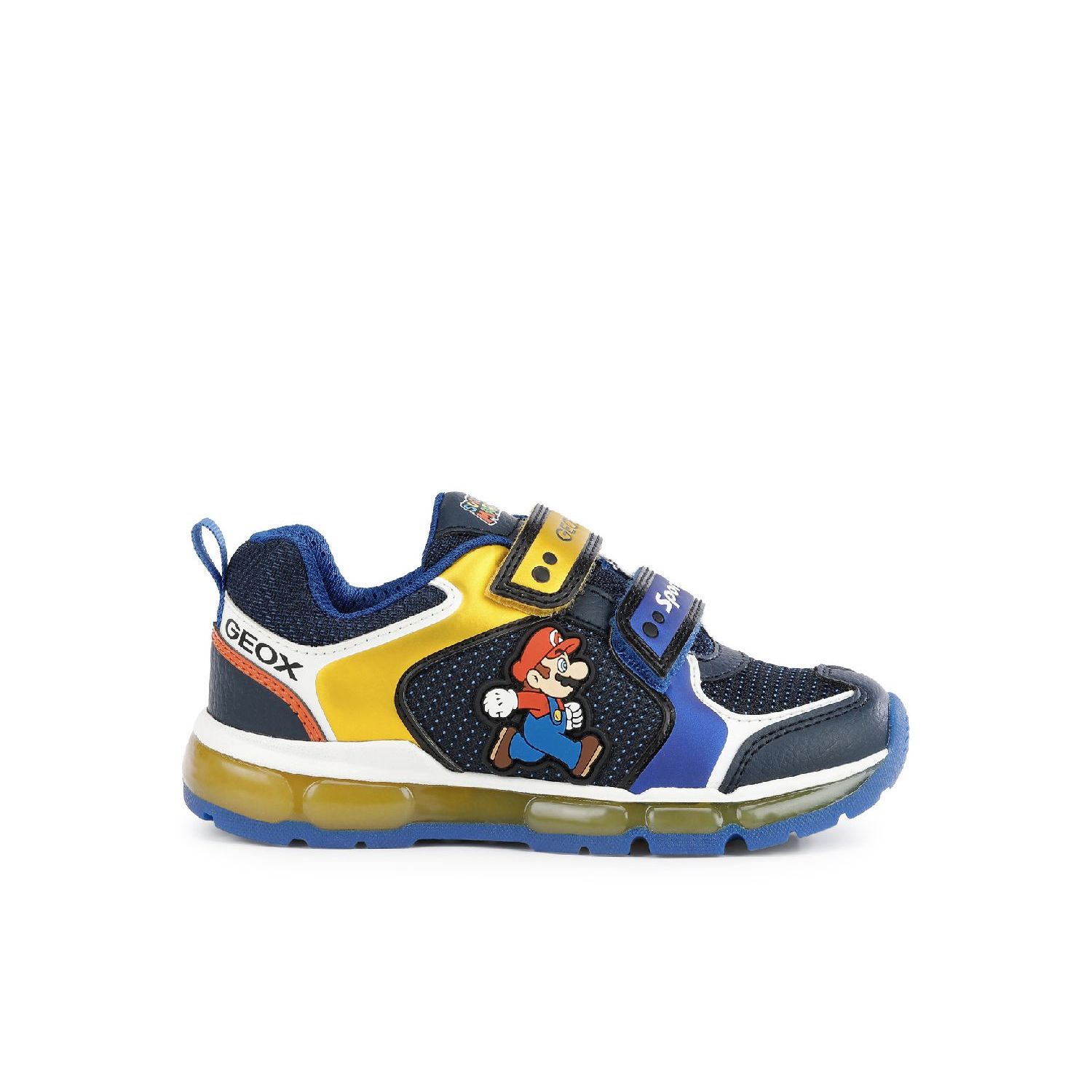 Geox J Android Boy Nylon DBK Royal Yellow