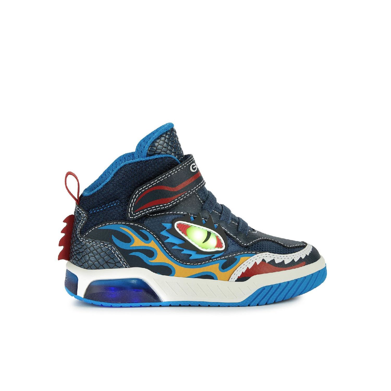 Geox J Inek Boy Dragon Navy/Lt Blue