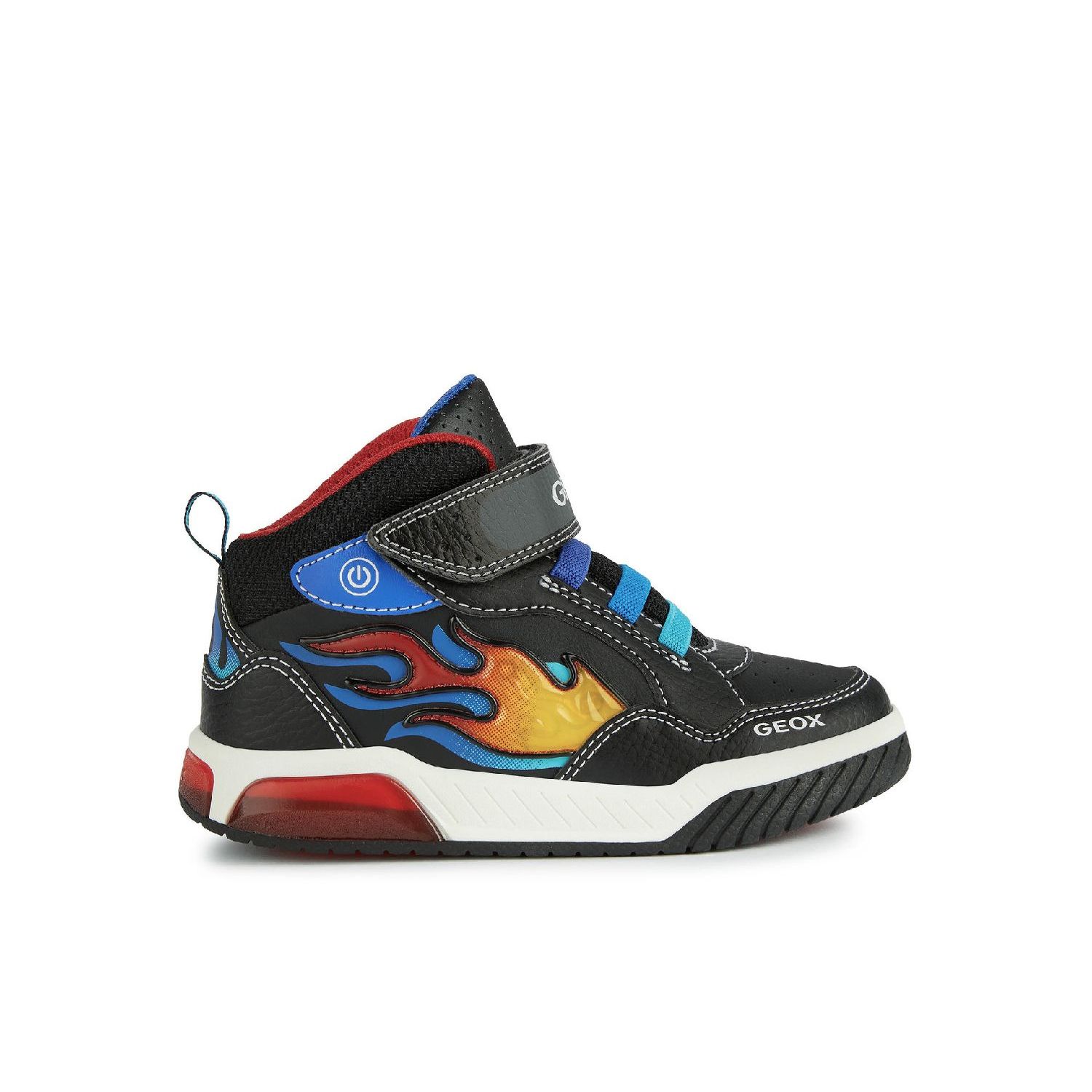 Geox J Inek Boy Fire Black/Red