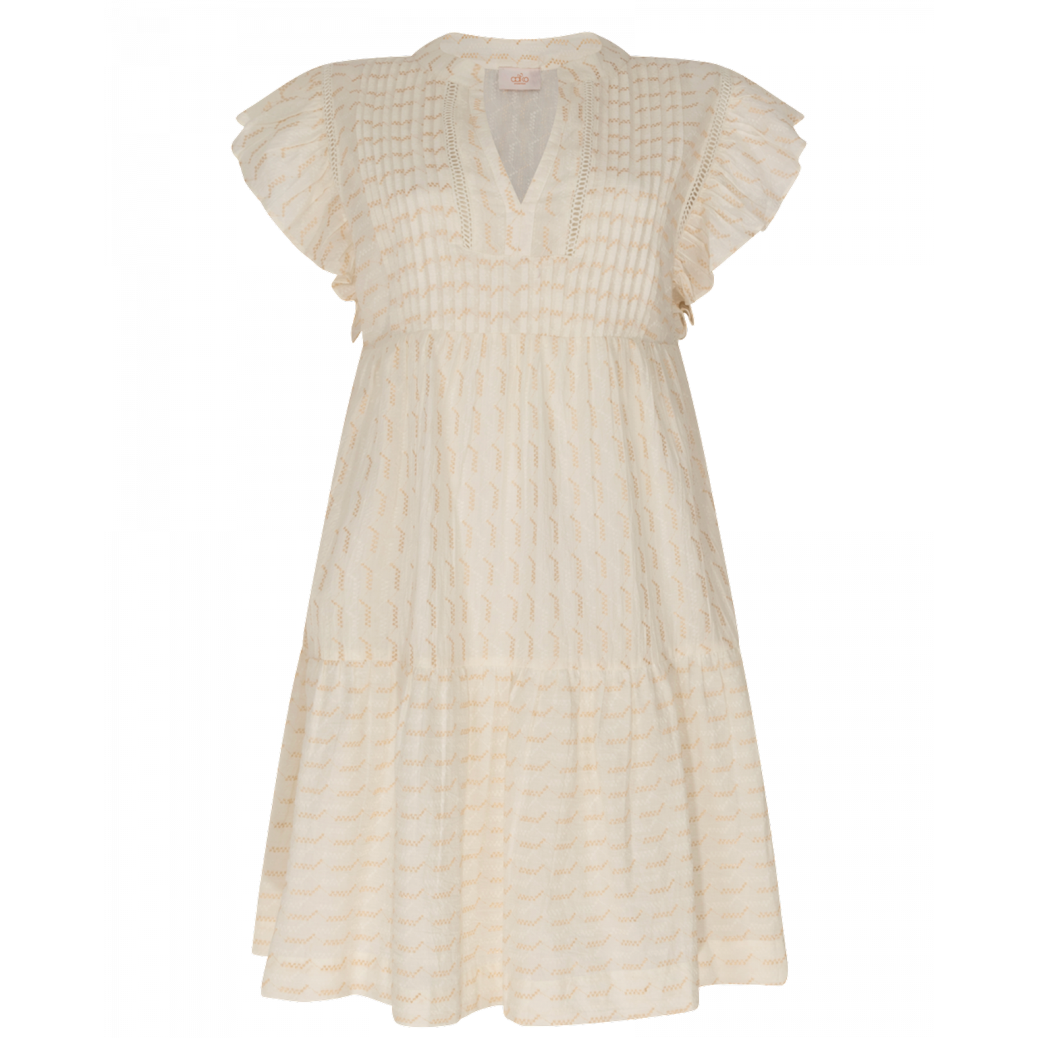 Aaiko jodi gold dress les blancs