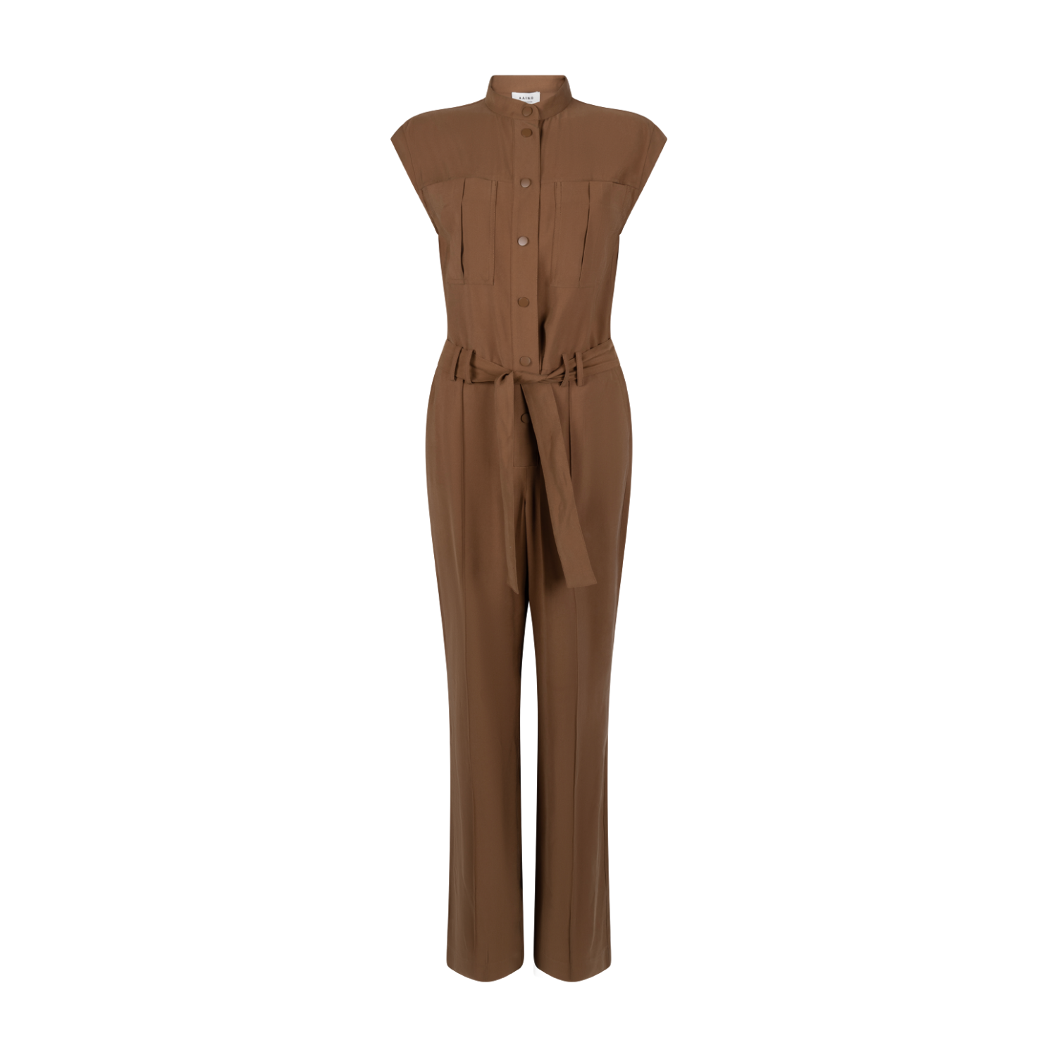 Aaiko Lisana tencel jumpsuit hazelnut