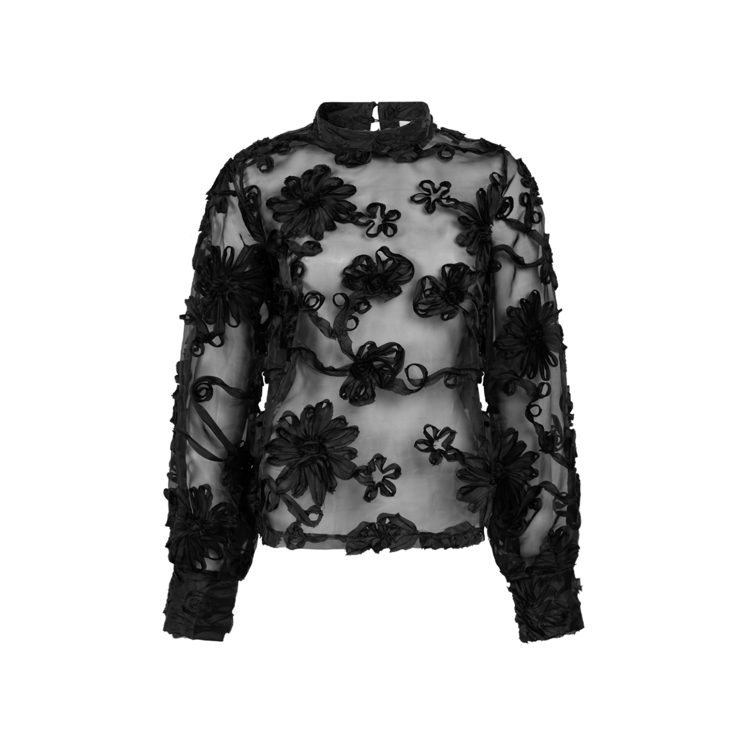 Aaiko lucia flower pes top black