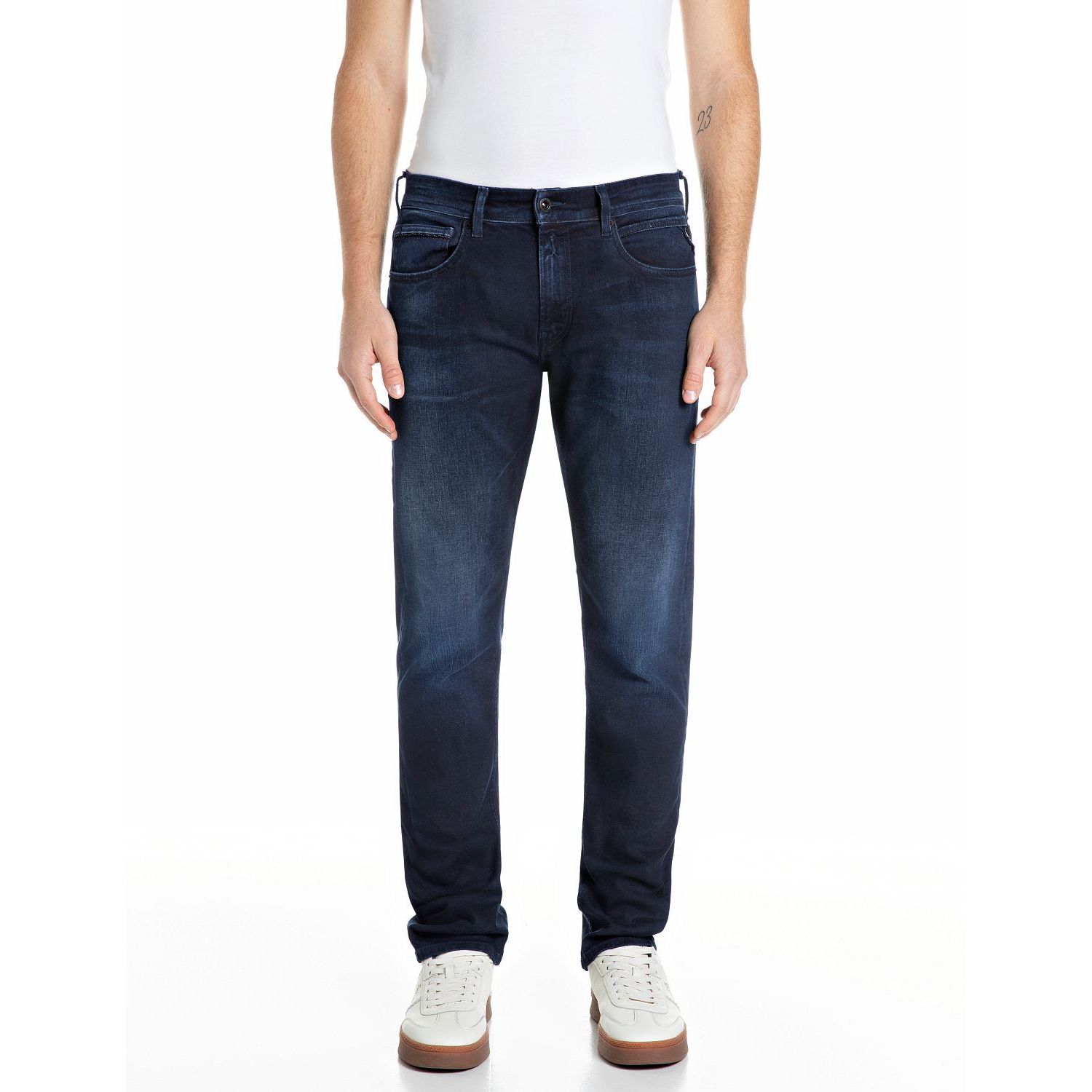 Replay grover straight jeans dark blue