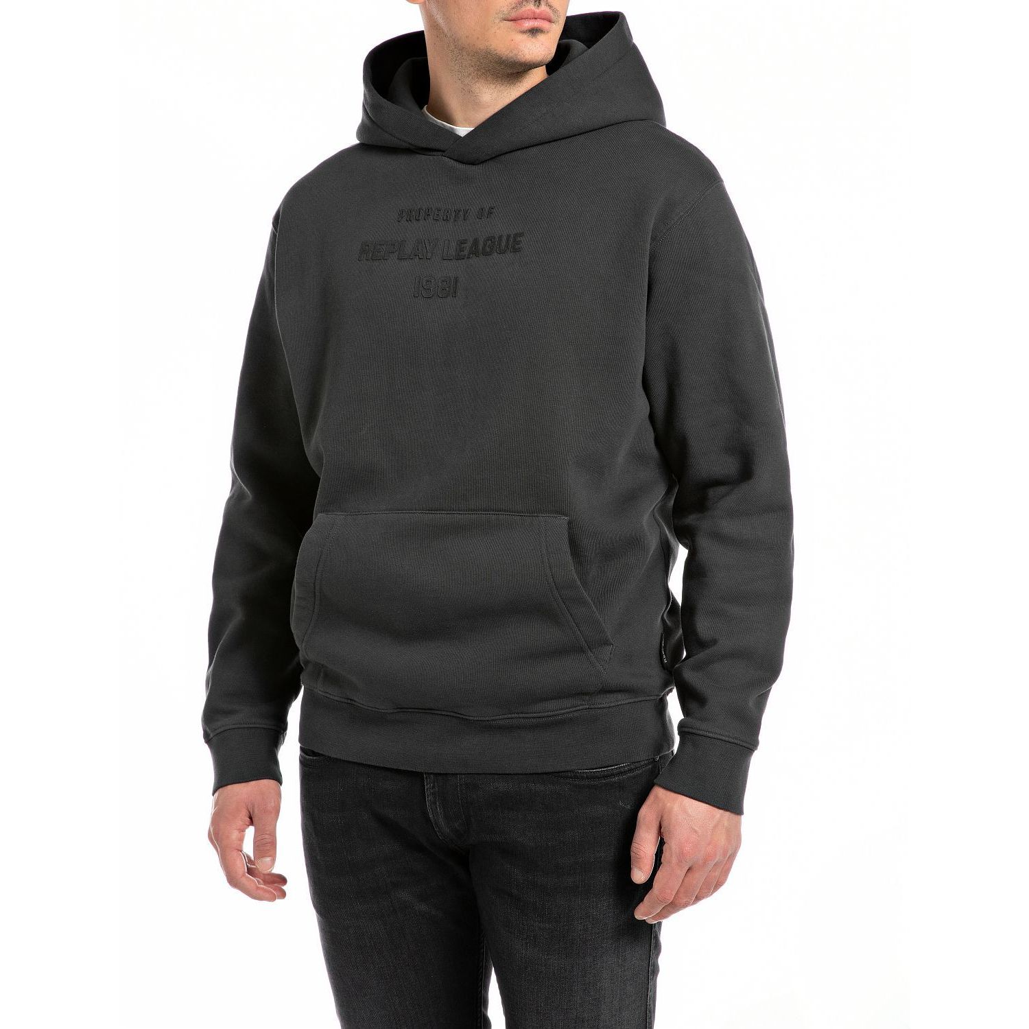 Replay sweatshirt blackboard m6969 23736p-099