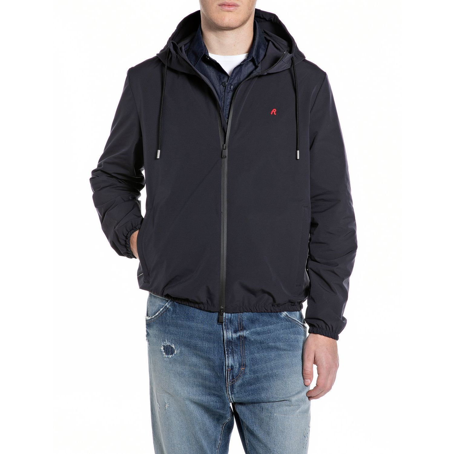 Replay jacket m8338a 84876 dark navy