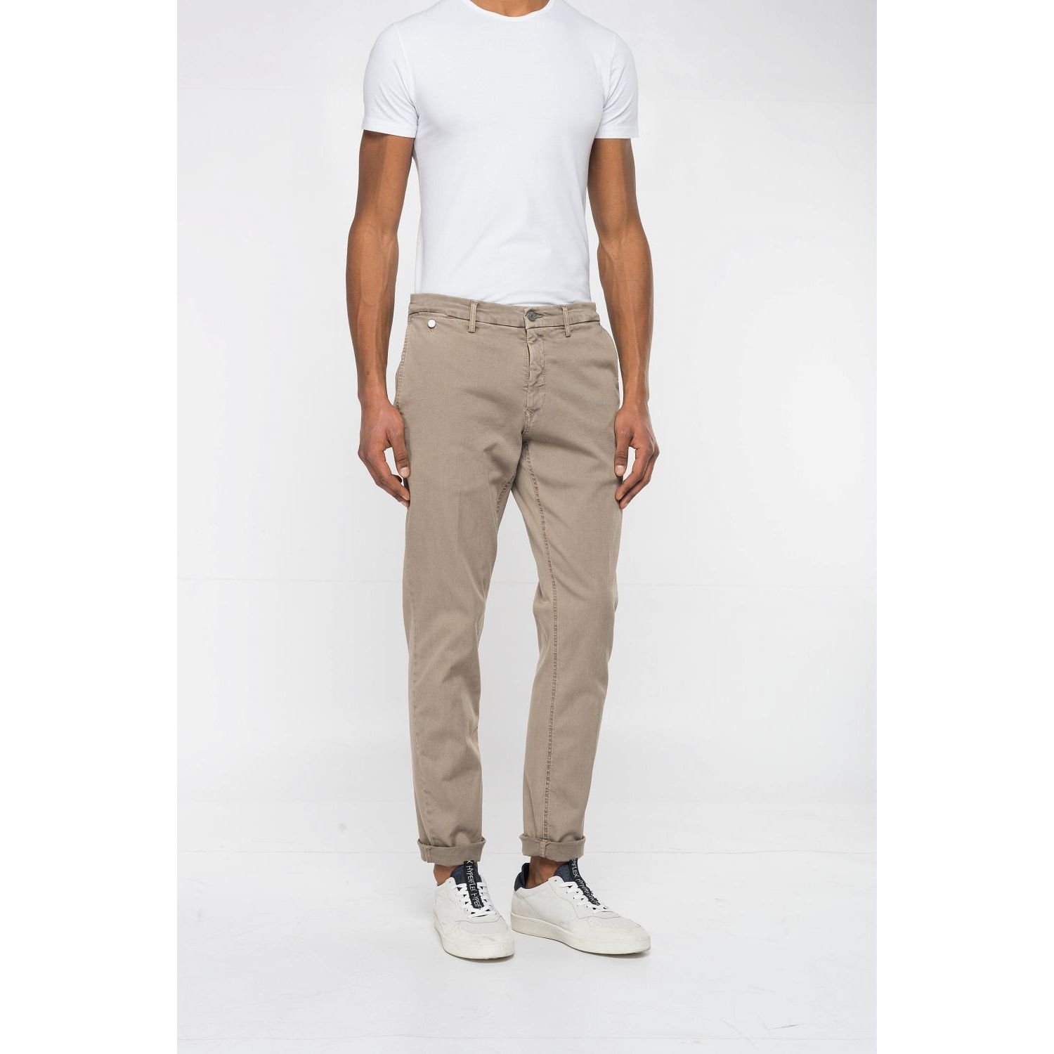 Replay benni pants hyperchino color xlite sand