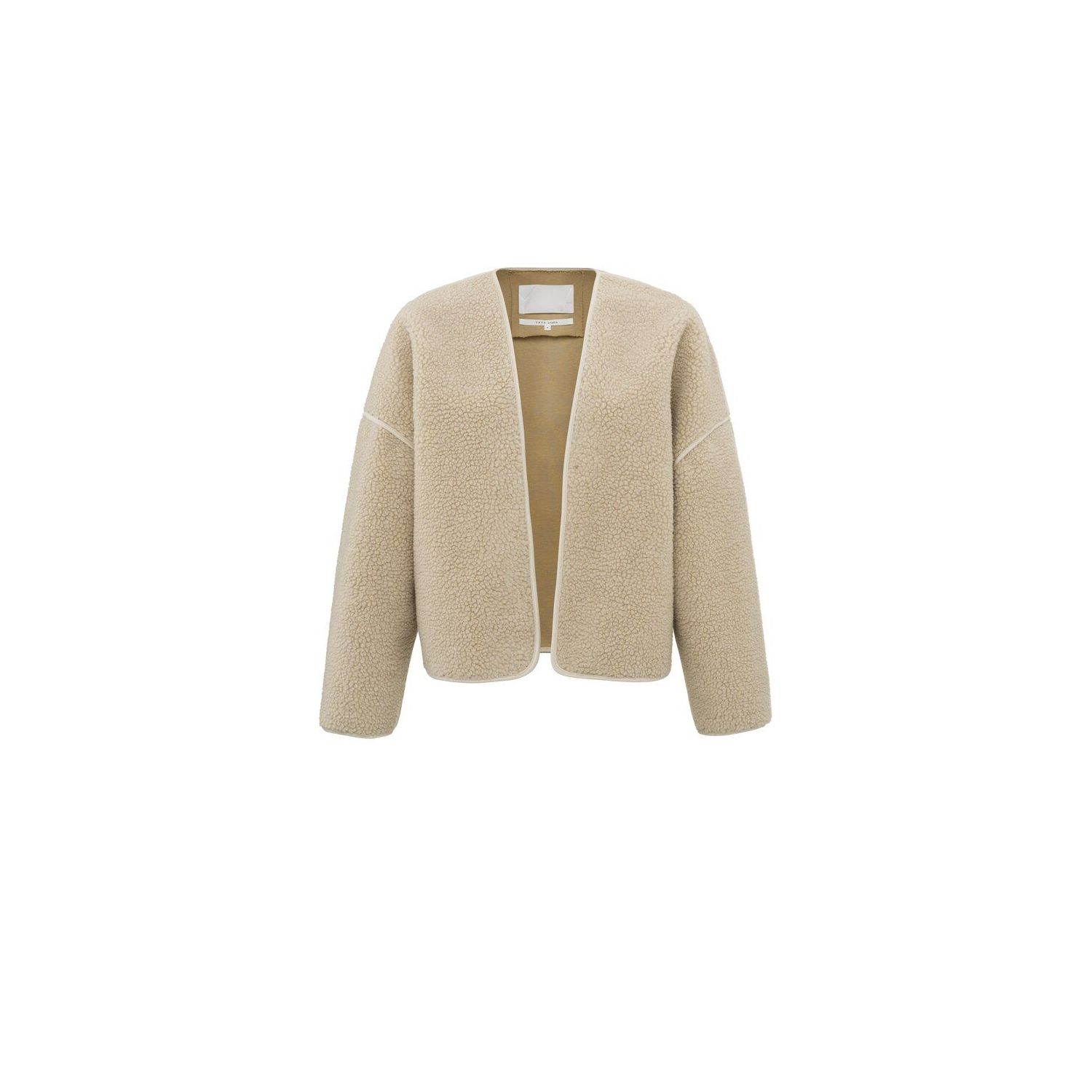 Yaya balloon sleeve cardigan beige