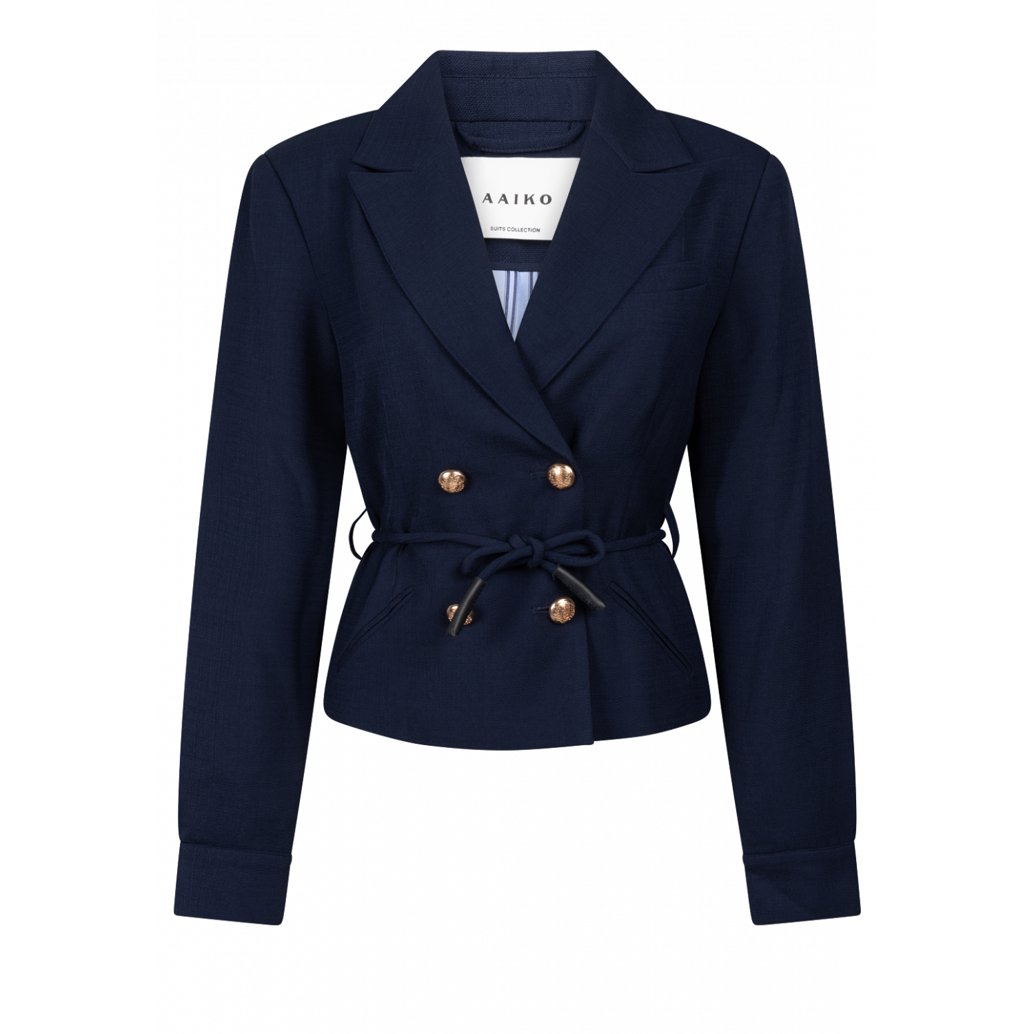 Aaiko mika pes jacket dark navy