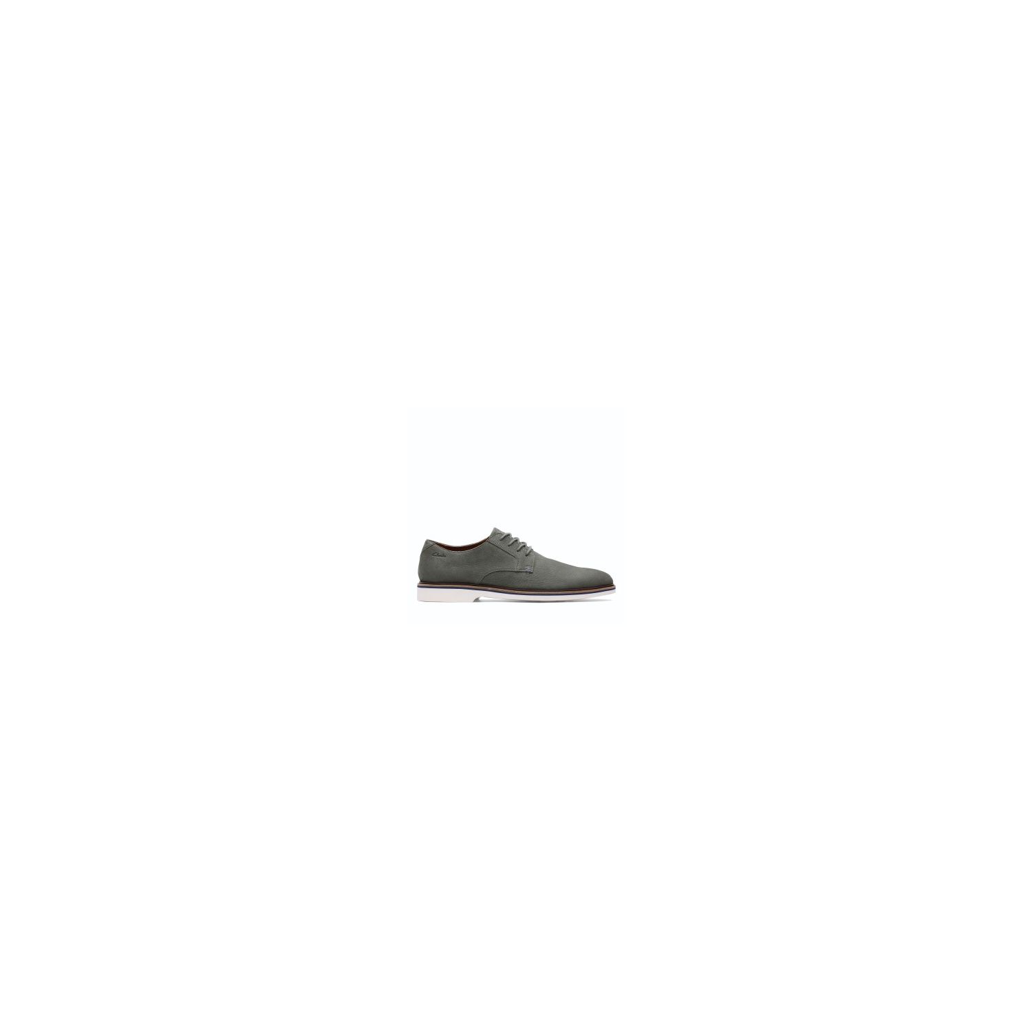 Clarks 26159565 Malwood Plain Olive nubuck