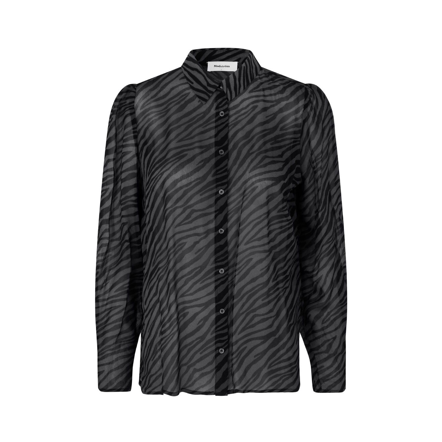 Modström ariella print shirt rainy zebra