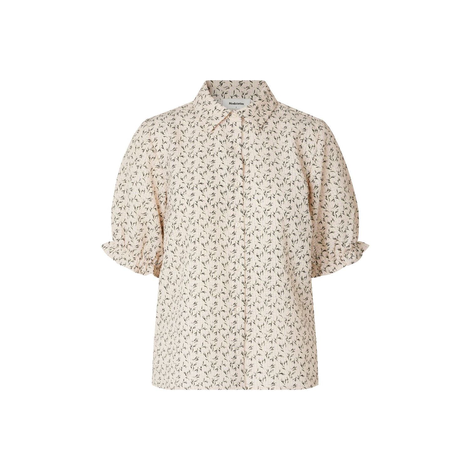 Modström chrissy print shirt sorbet twill