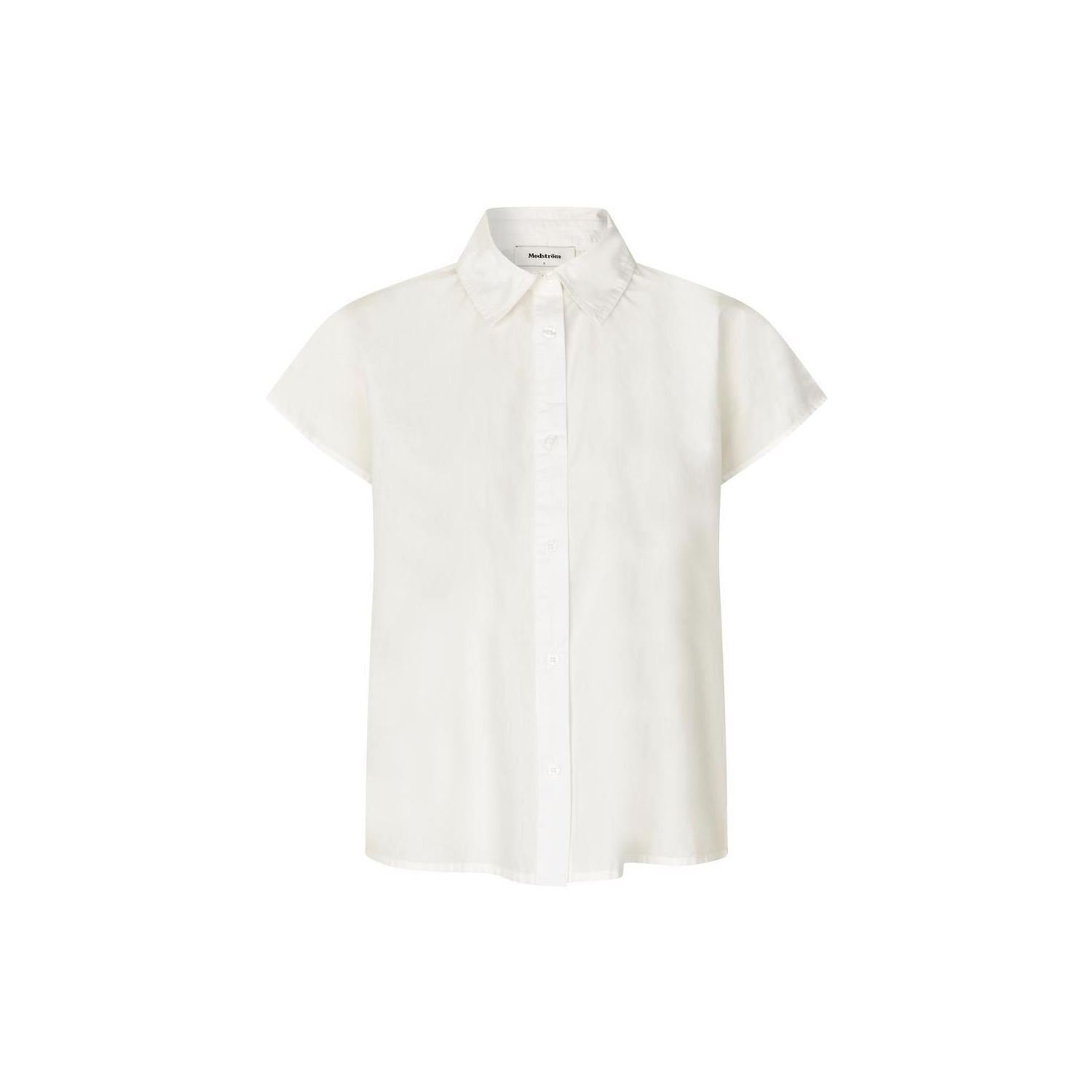 Modstrom Nanikamd SS shirt Soft White