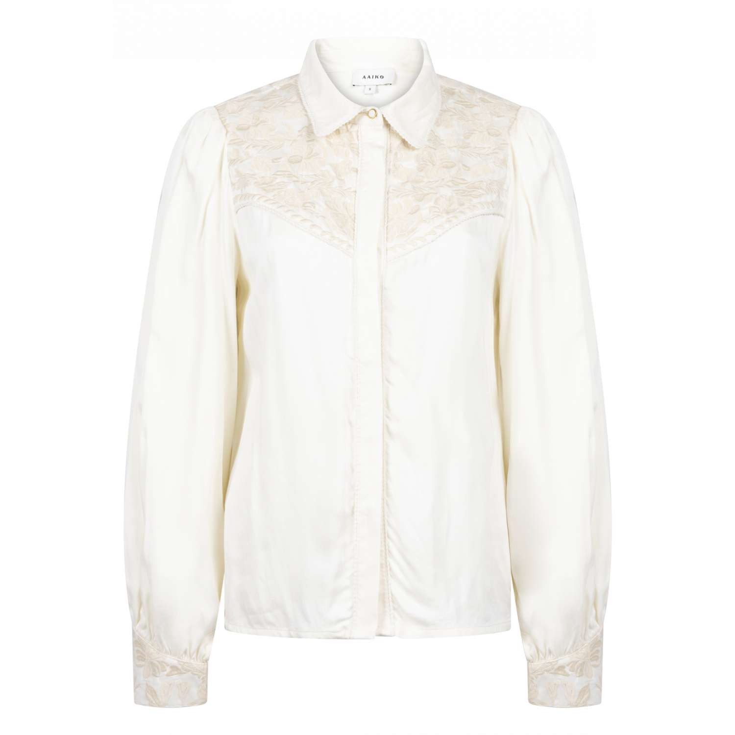 Aaiko ophelia vis blouse cream