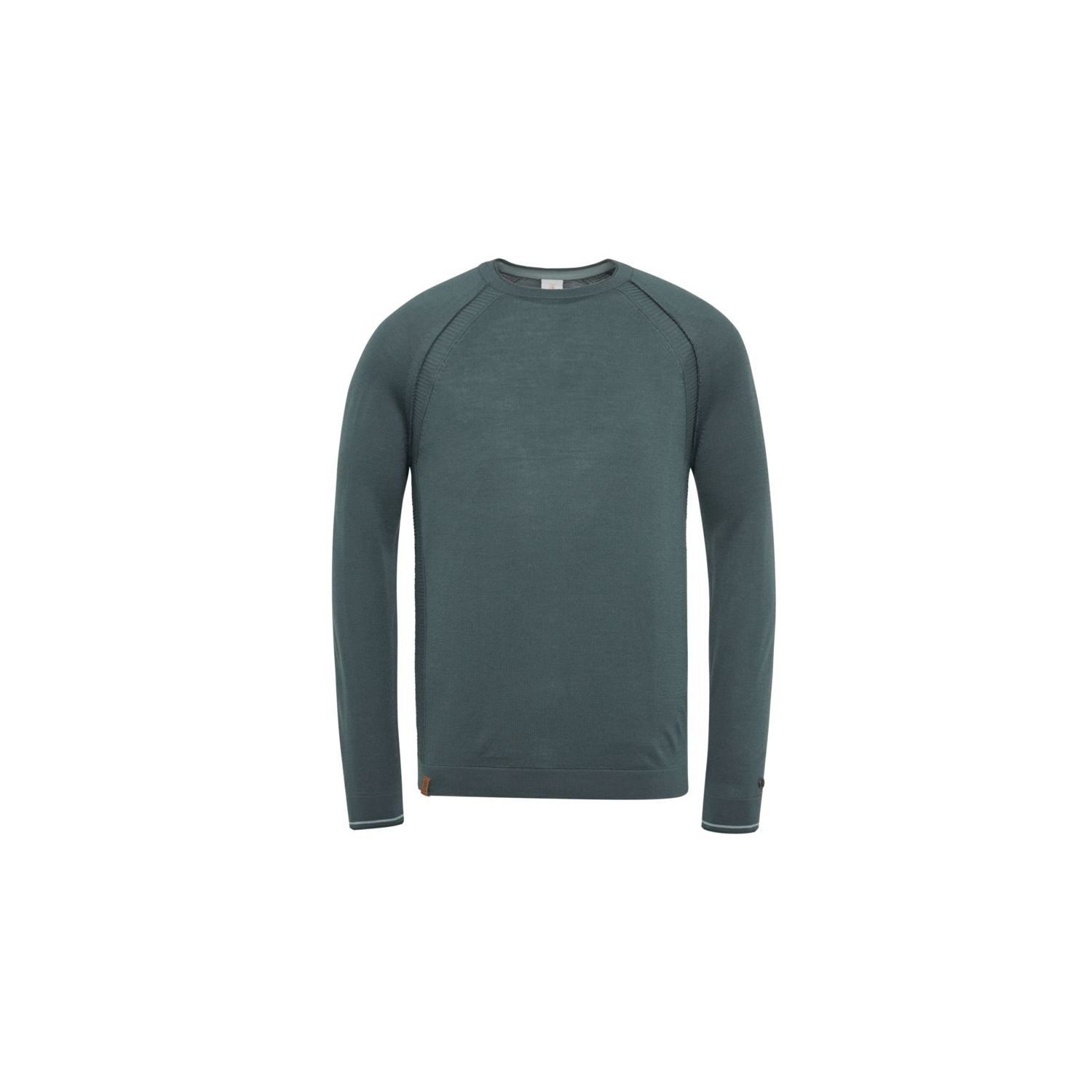 Cast iron crewneck slim fit merino wol urban chic