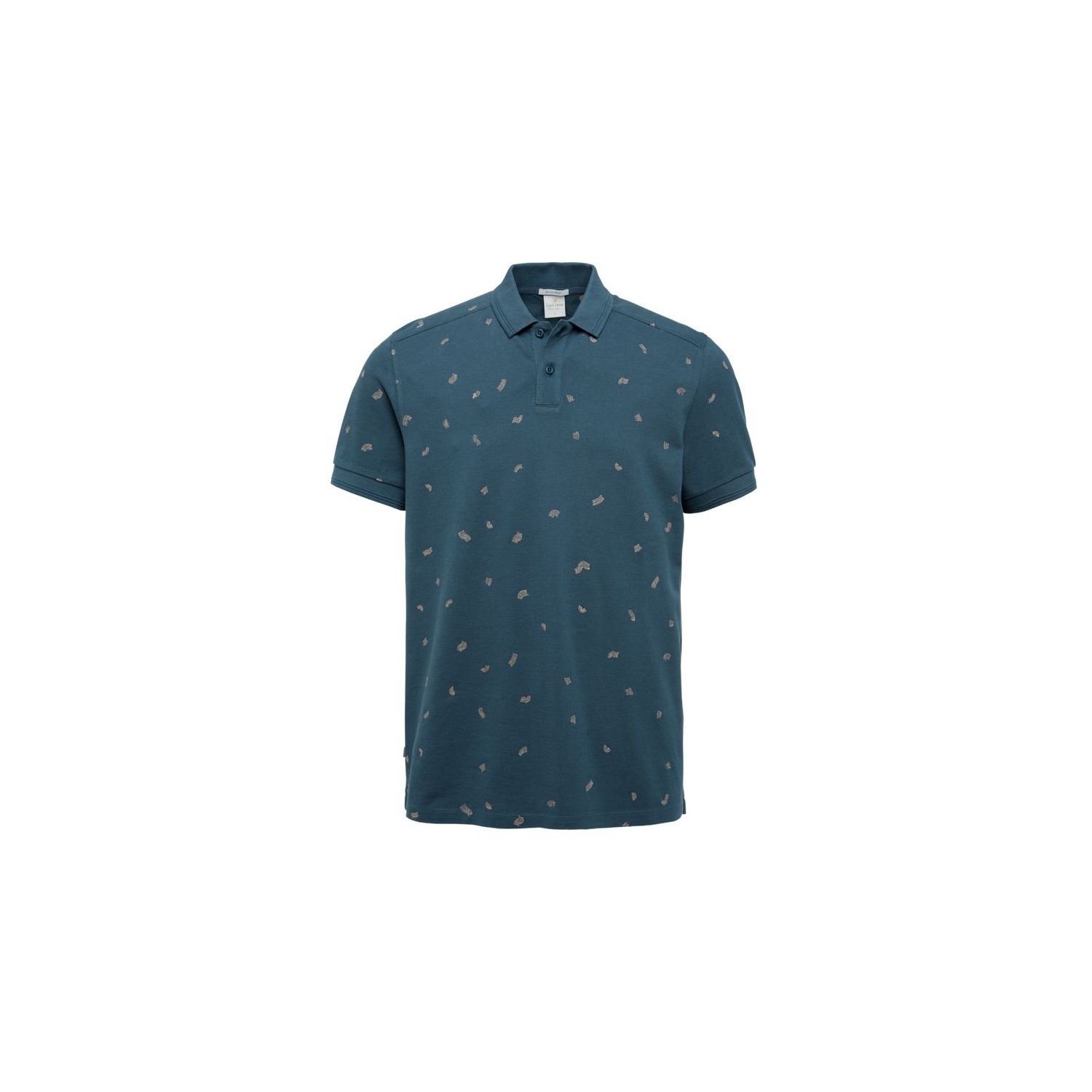 Cast iron polo relaxed fit pique dark slate