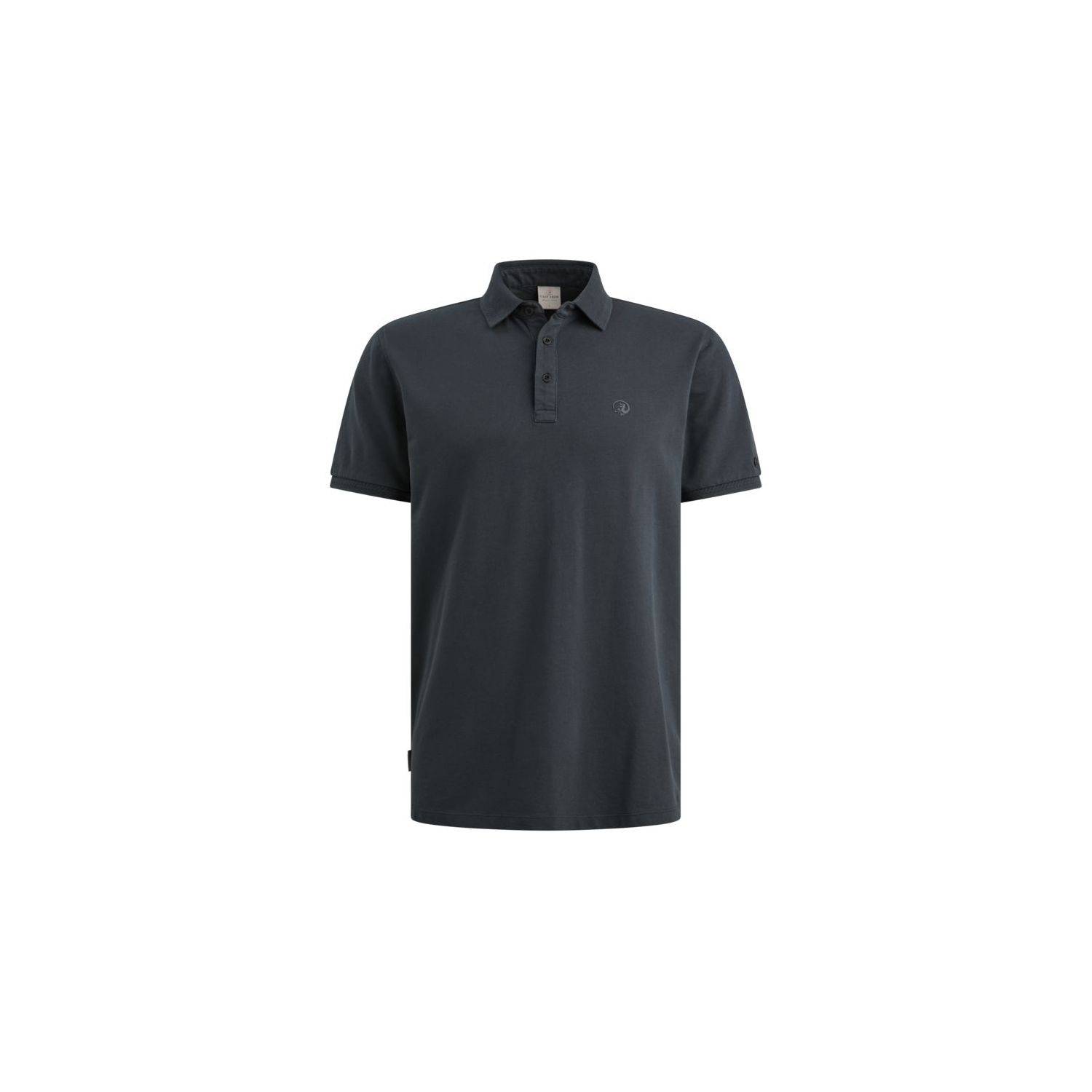 Cast Iron Short sleeve polo slim fit fine pi Sea S