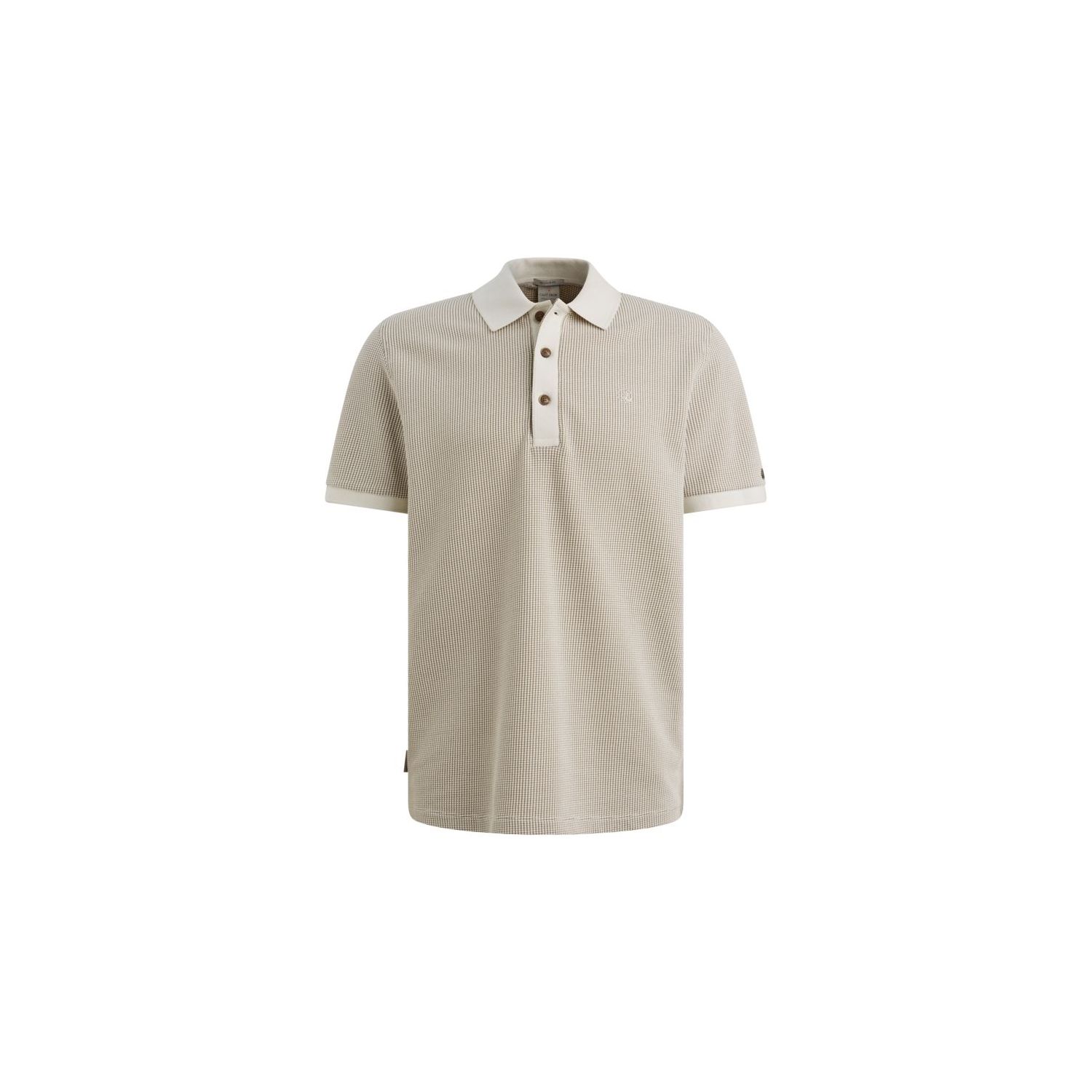 Cast Iron Short sleeve r-neck regular fit tw White