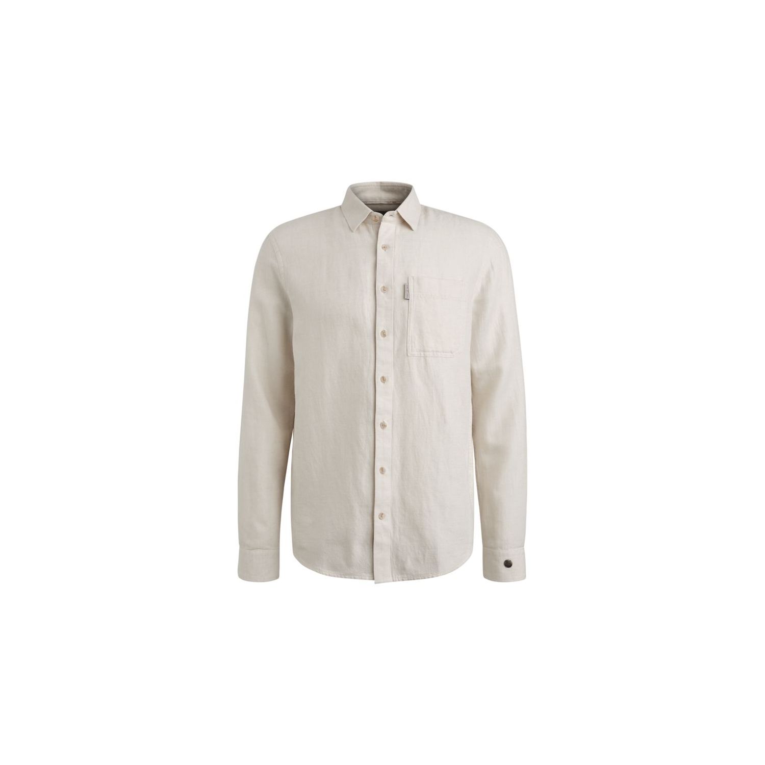 Cast iron l/s shirt co li yd twill silver birch