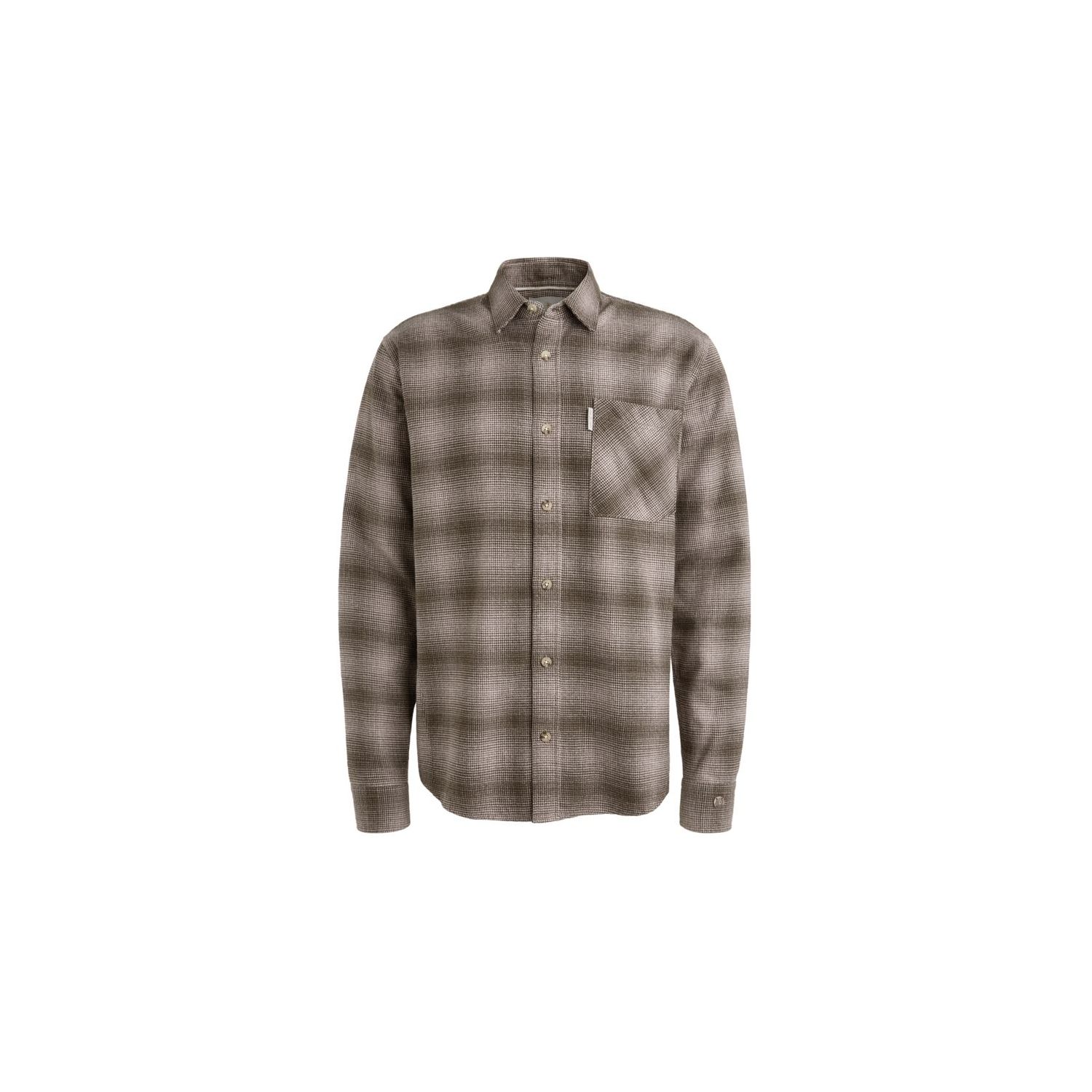 Cast Iron LONG SLEEVE SHIRT Mouline Check Toadstoo