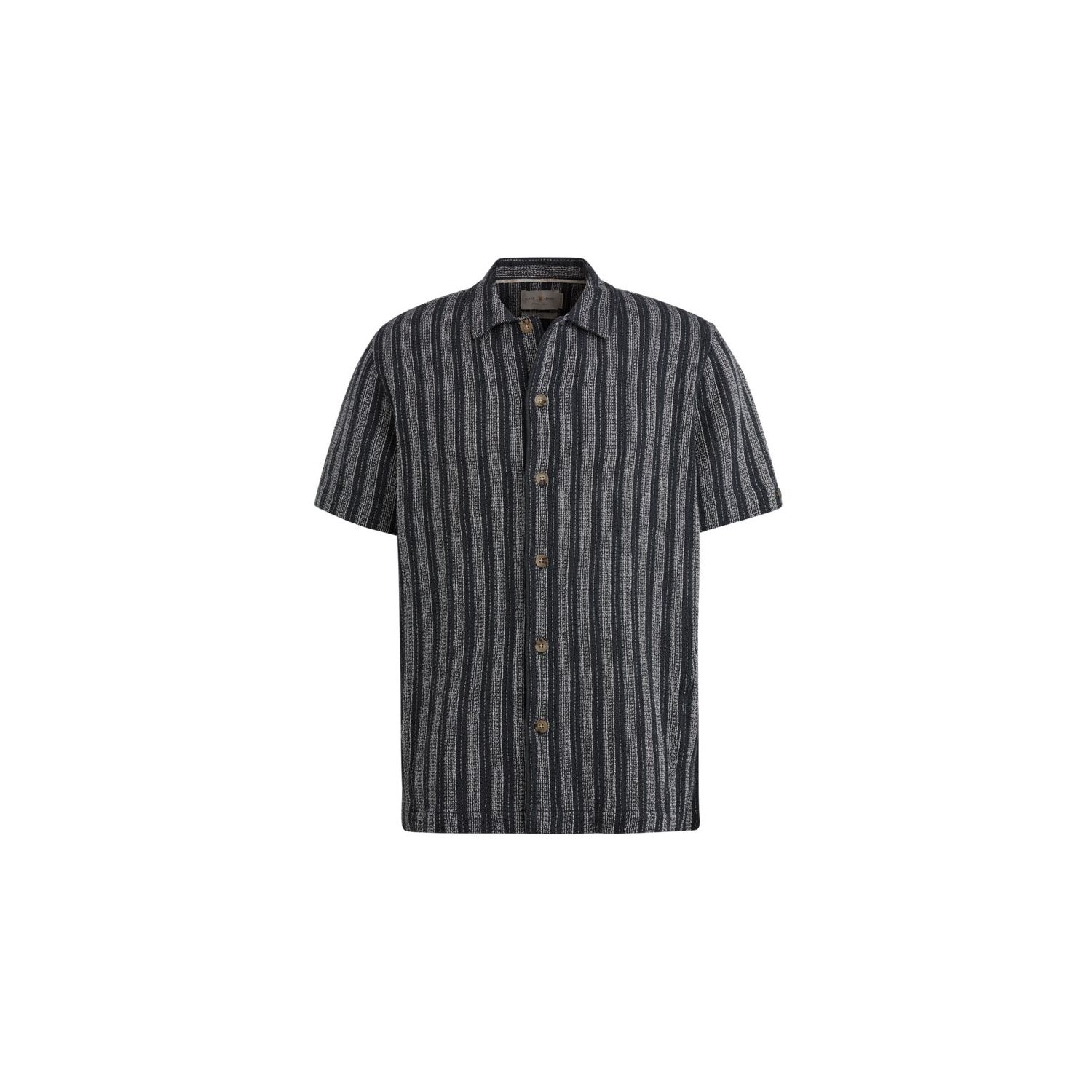 Cast iron short sleeve shirt YD stripe regular fit